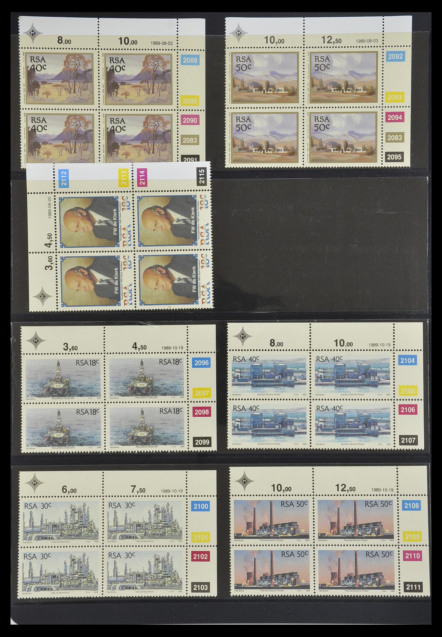 33533 440 - Postzegelverzameling 33533 Zuid Afrika 1961-2013.