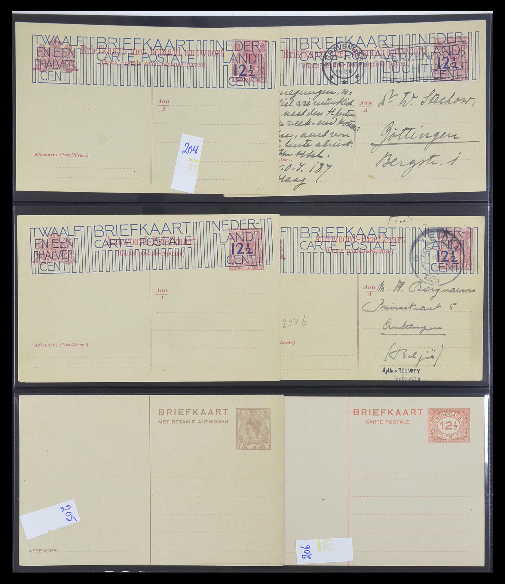 33534 061 - Postzegelverzameling 33534 Nederland postwaardestukken 1871-2010.