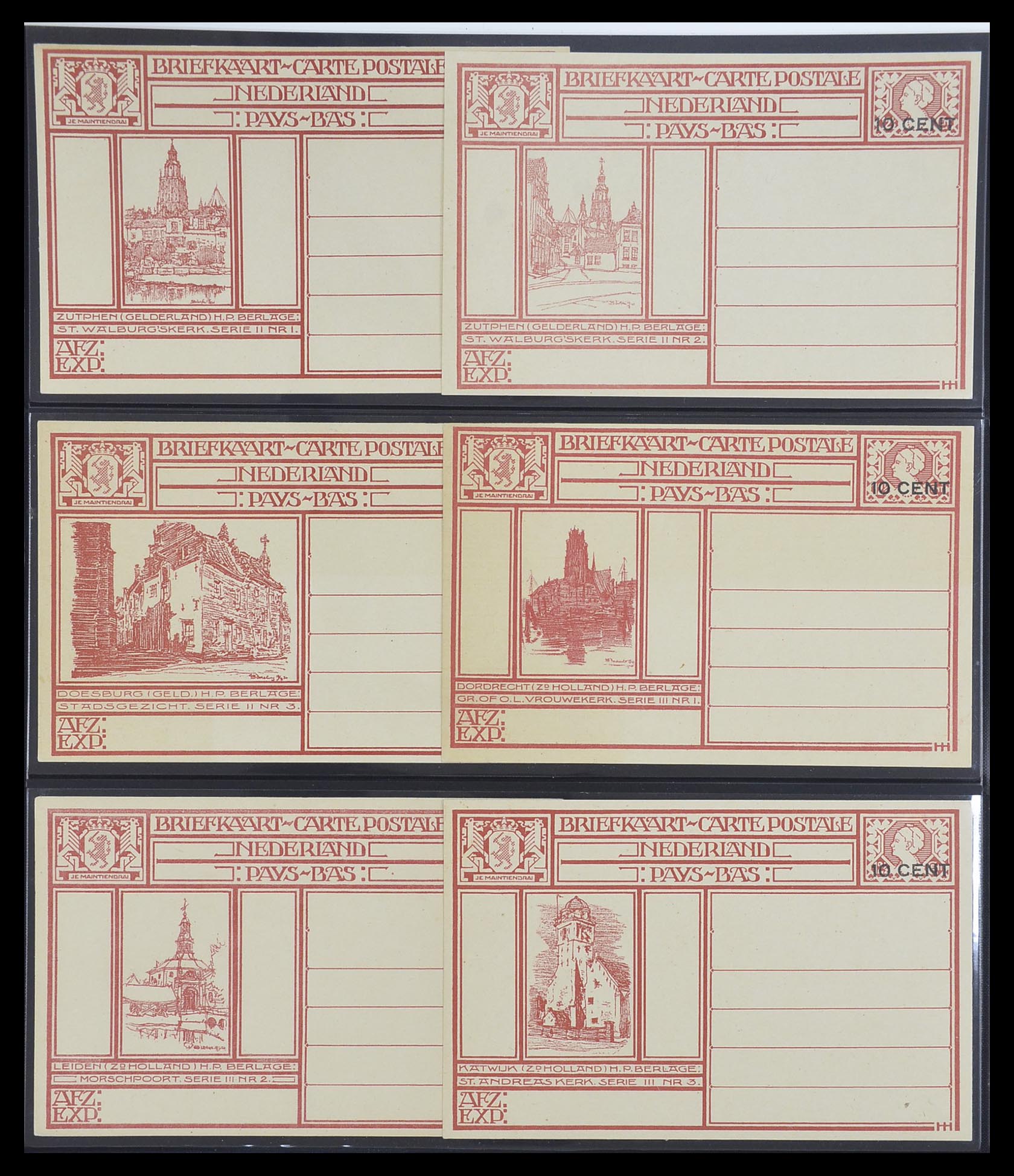 33534 065 - Postzegelverzameling 33534 Nederland postwaardestukken 1871-2010.