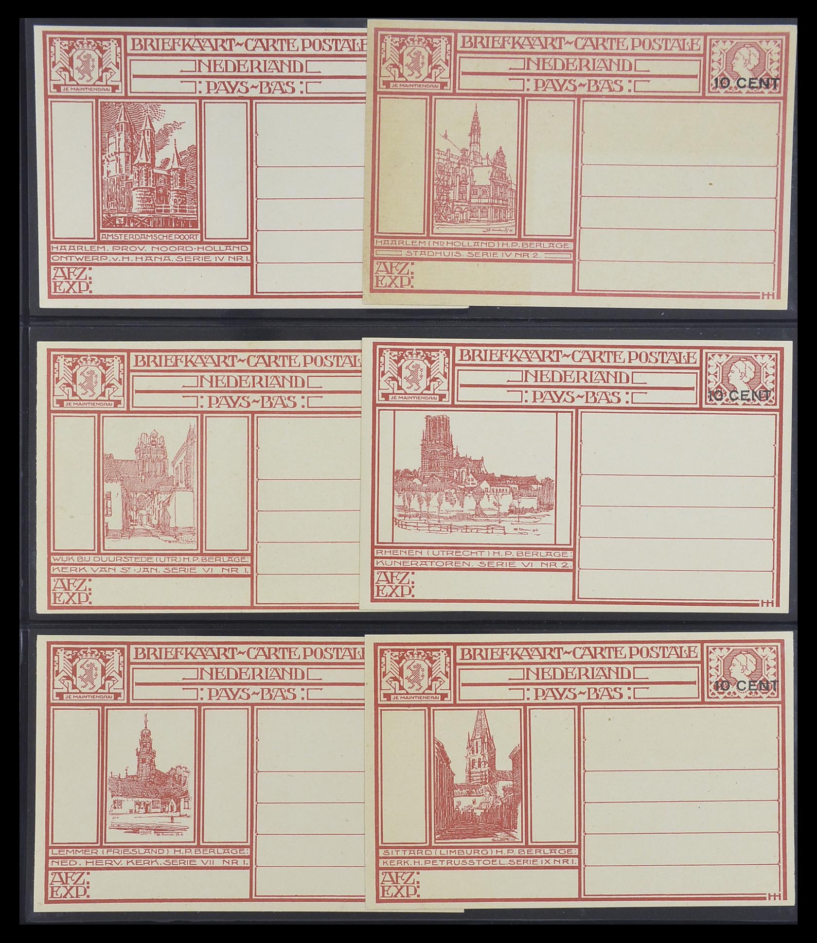 33534 066 - Stamp collection 33534 Netherlands postal stationeries 1871-2010.