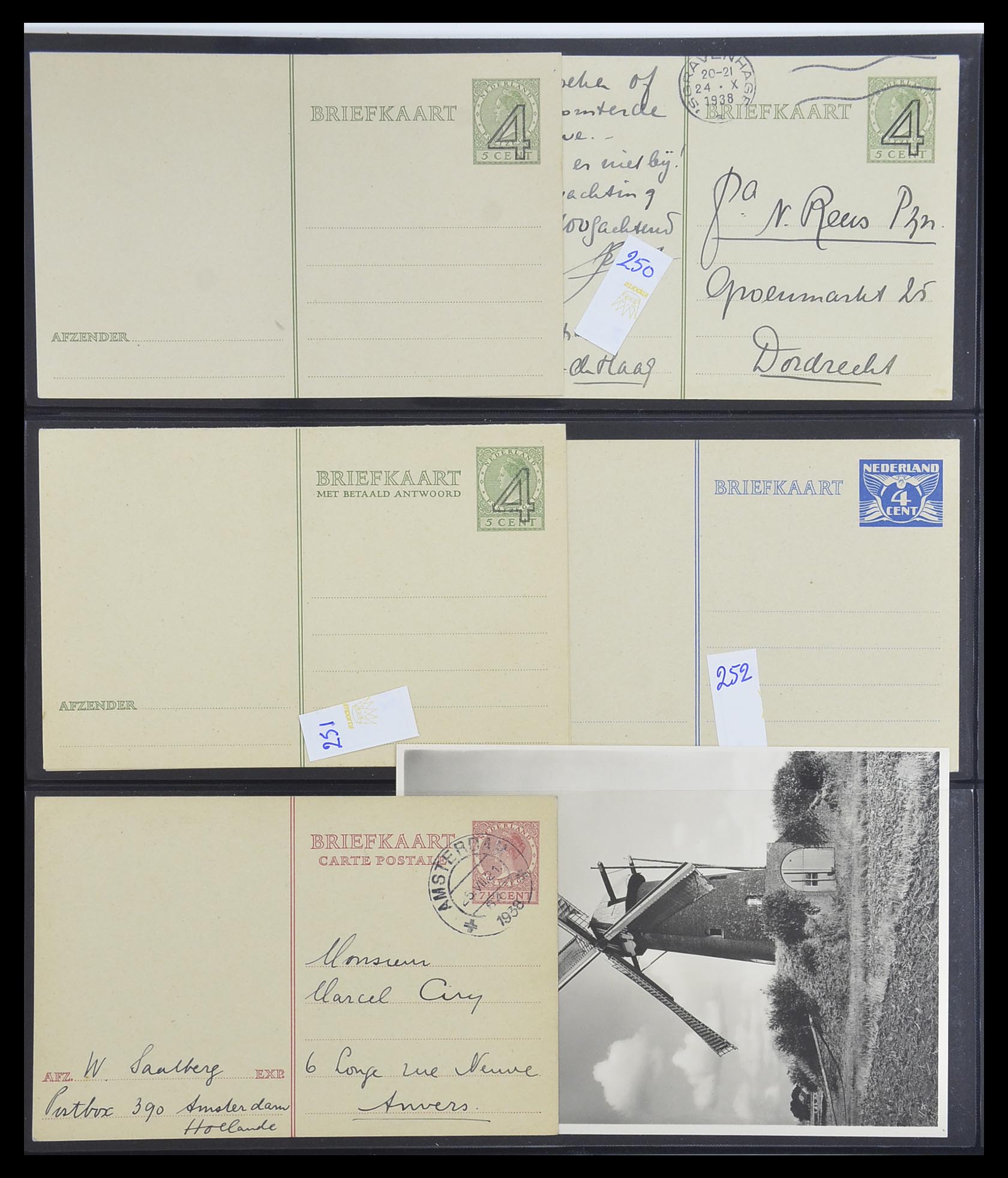 33534 084 - Postzegelverzameling 33534 Nederland postwaardestukken 1871-2010.