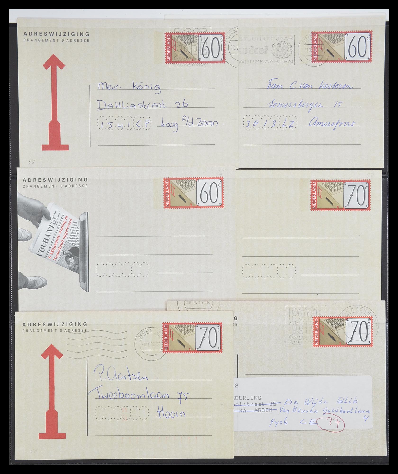 33534 160 - Postzegelverzameling 33534 Nederland postwaardestukken 1871-2010.