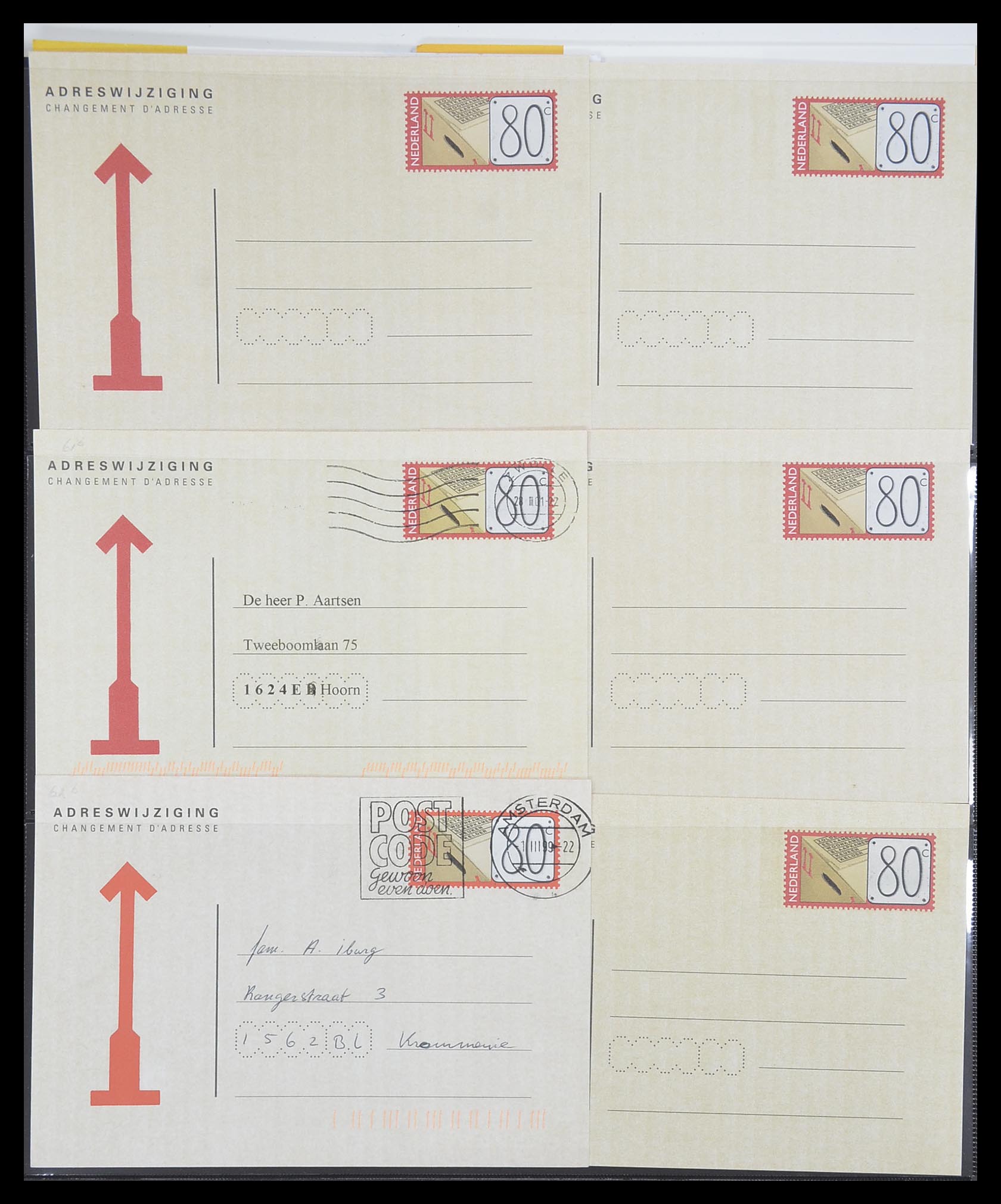 33534 162 - Postzegelverzameling 33534 Nederland postwaardestukken 1871-2010.
