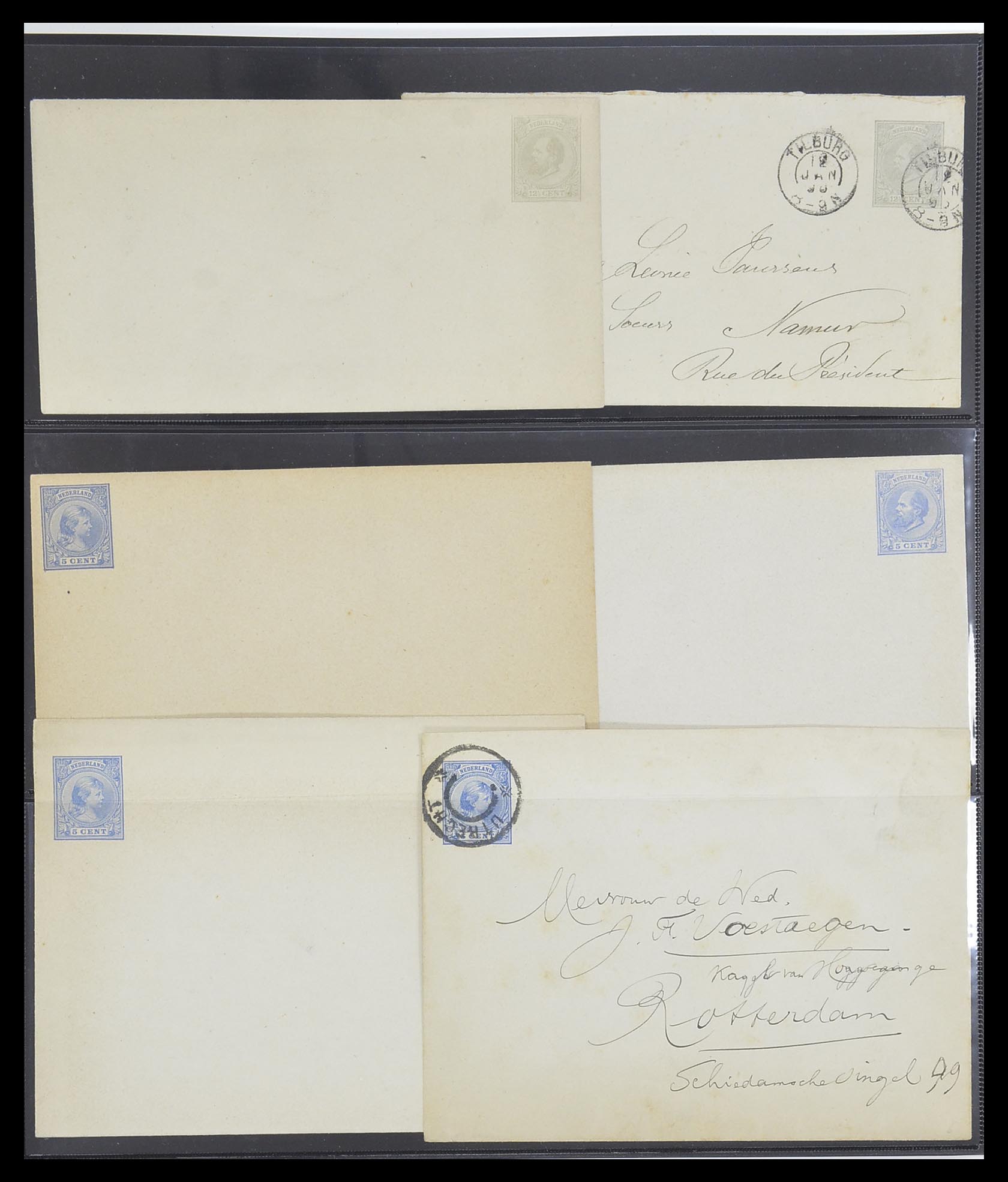 33534 165 - Postzegelverzameling 33534 Nederland postwaardestukken 1871-2010.