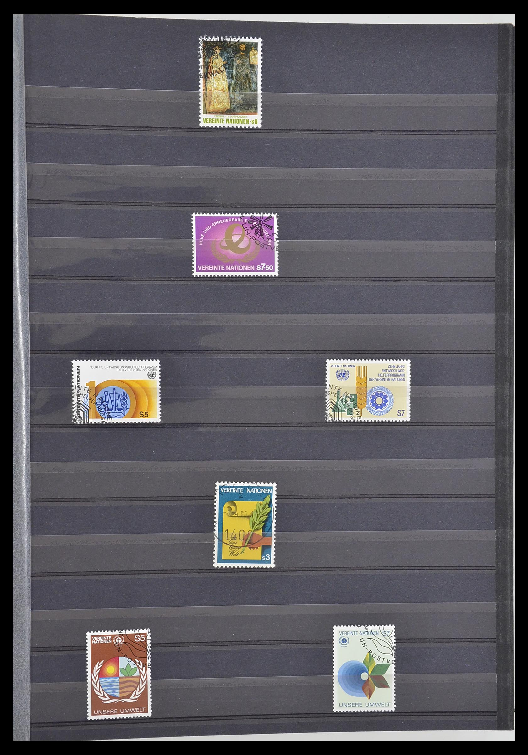 33535 003 - Postzegelverzameling 33535 Verenigde Naties 1951-2008.
