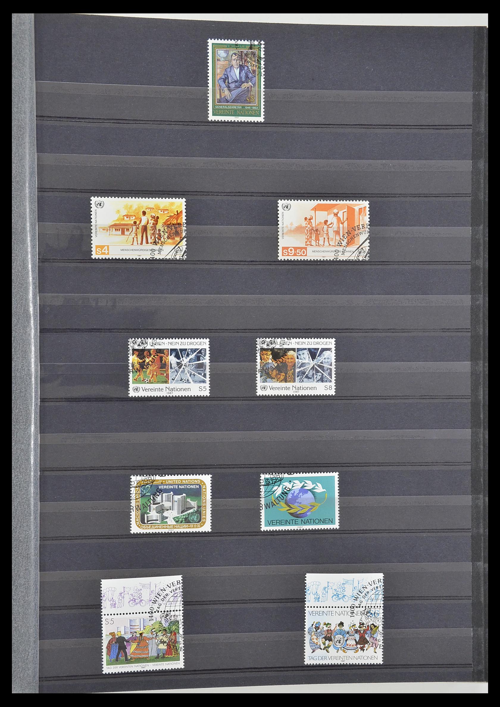 33535 008 - Postzegelverzameling 33535 Verenigde Naties 1951-2008.