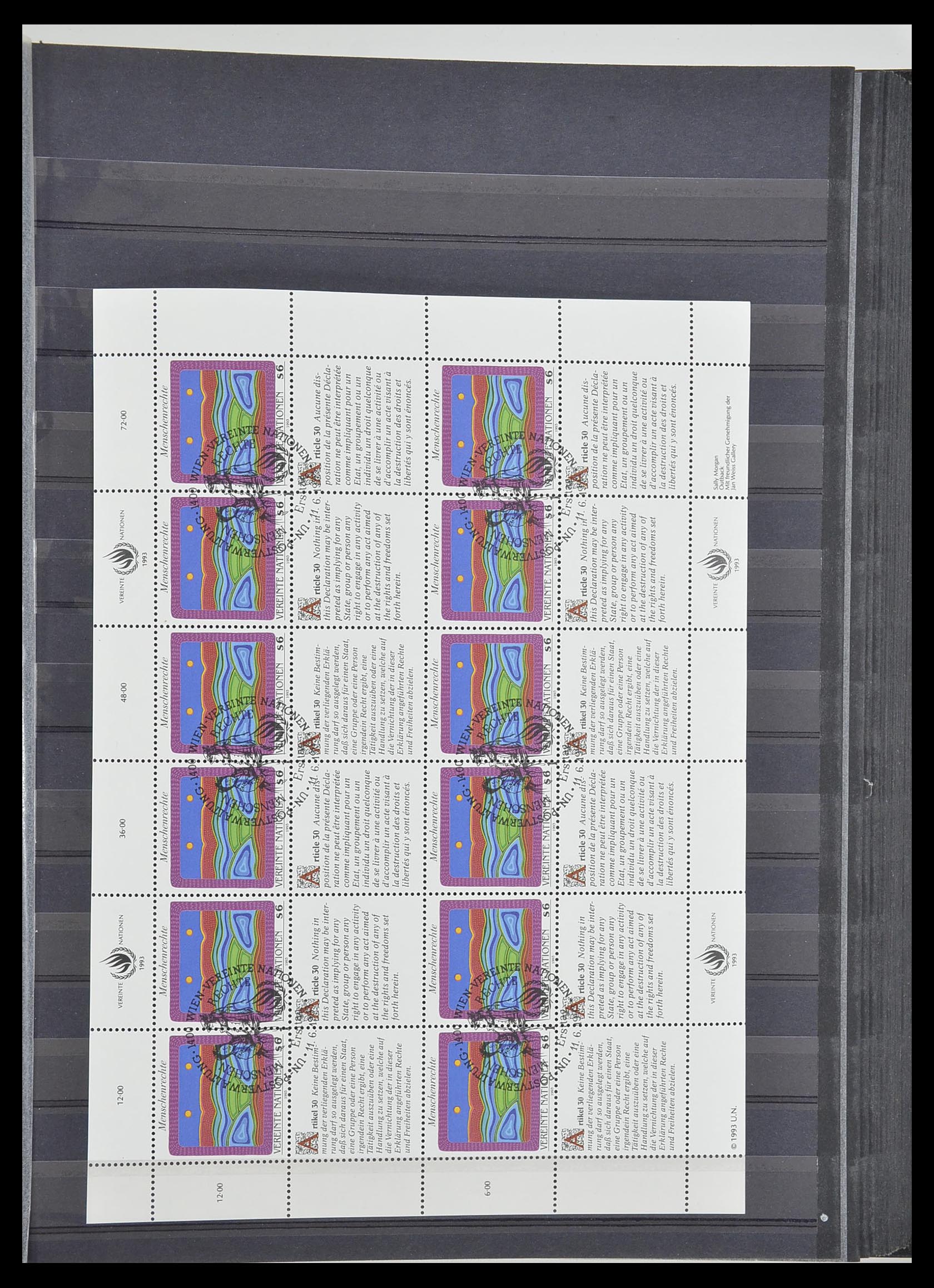 33535 031 - Postzegelverzameling 33535 Verenigde Naties 1951-2008.