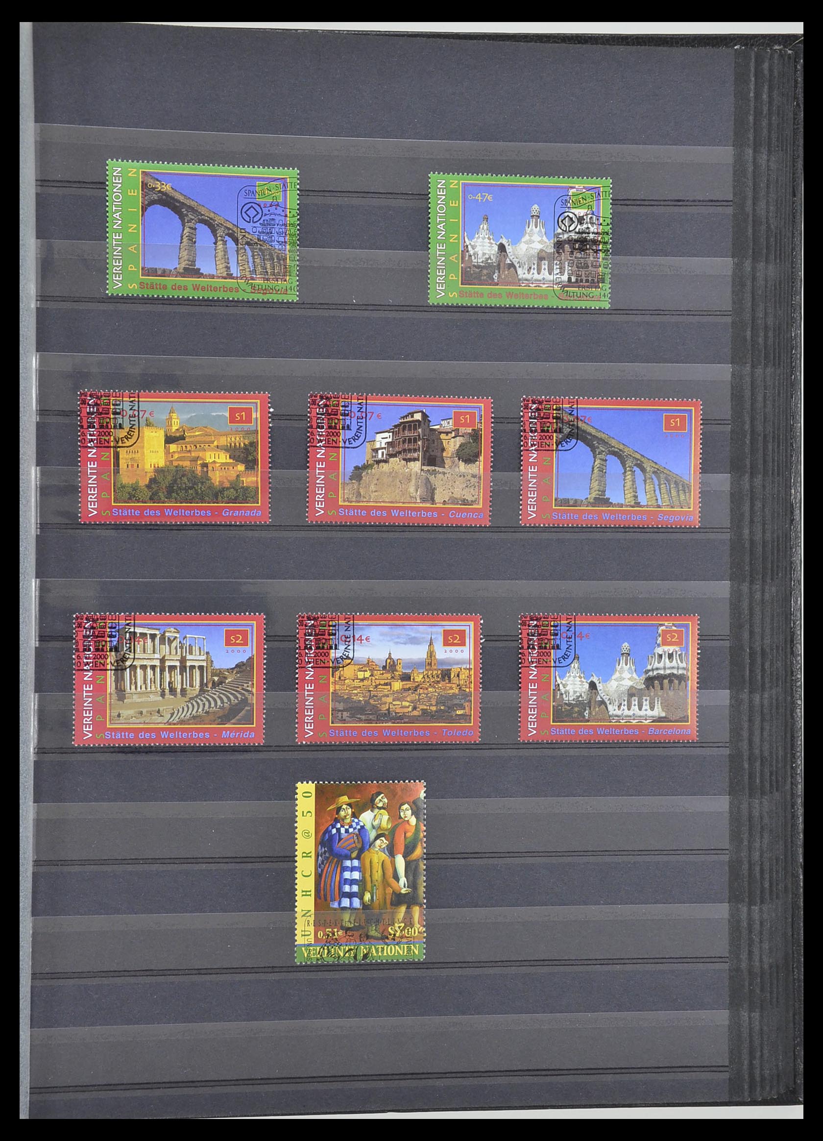 33535 051 - Postzegelverzameling 33535 Verenigde Naties 1951-2008.