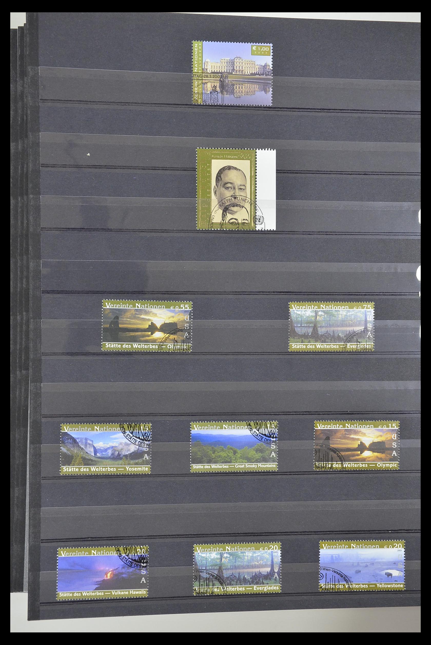 33535 059 - Postzegelverzameling 33535 Verenigde Naties 1951-2008.