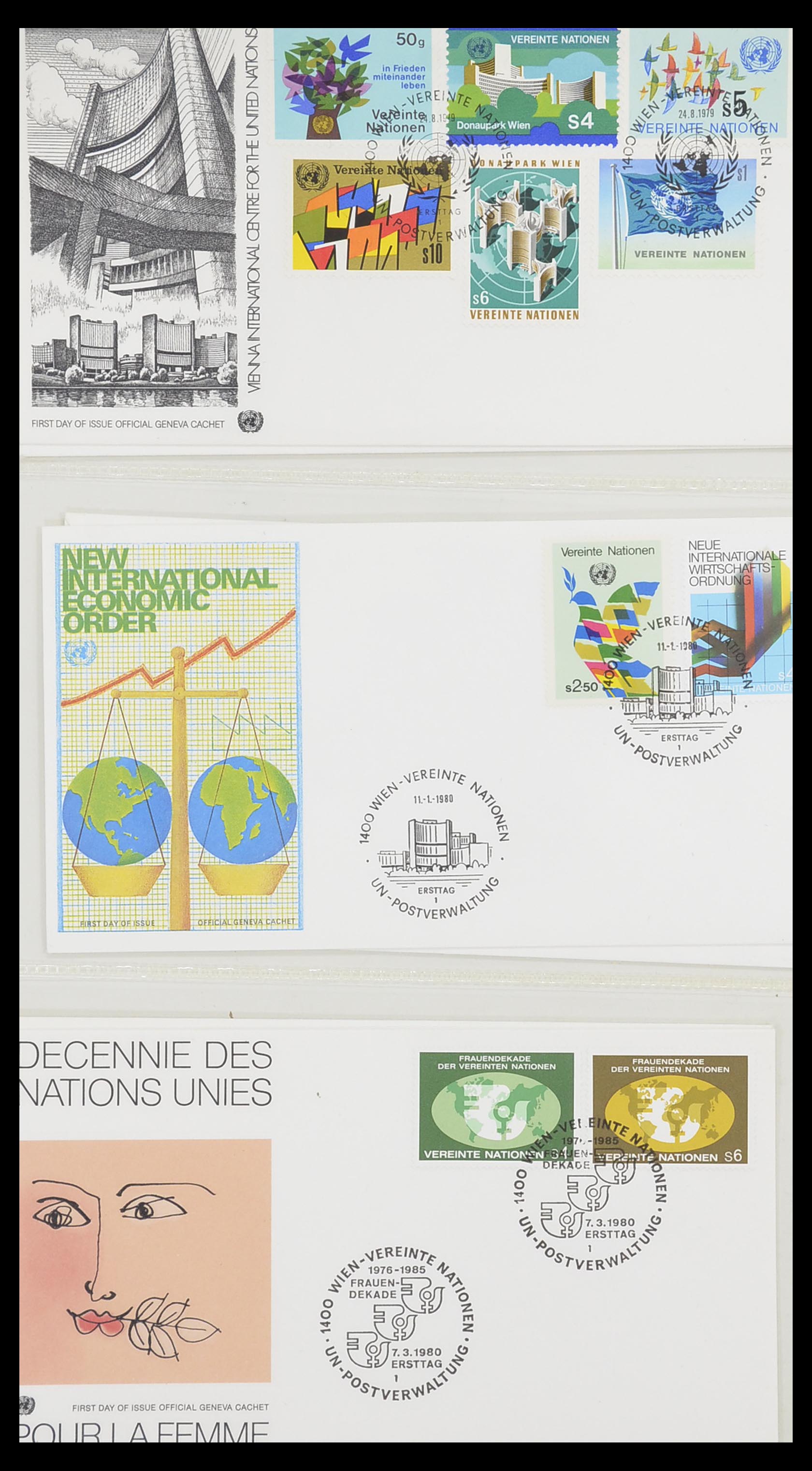 33535 069 - Stamp collection 33535 United Nations 1951-2008.