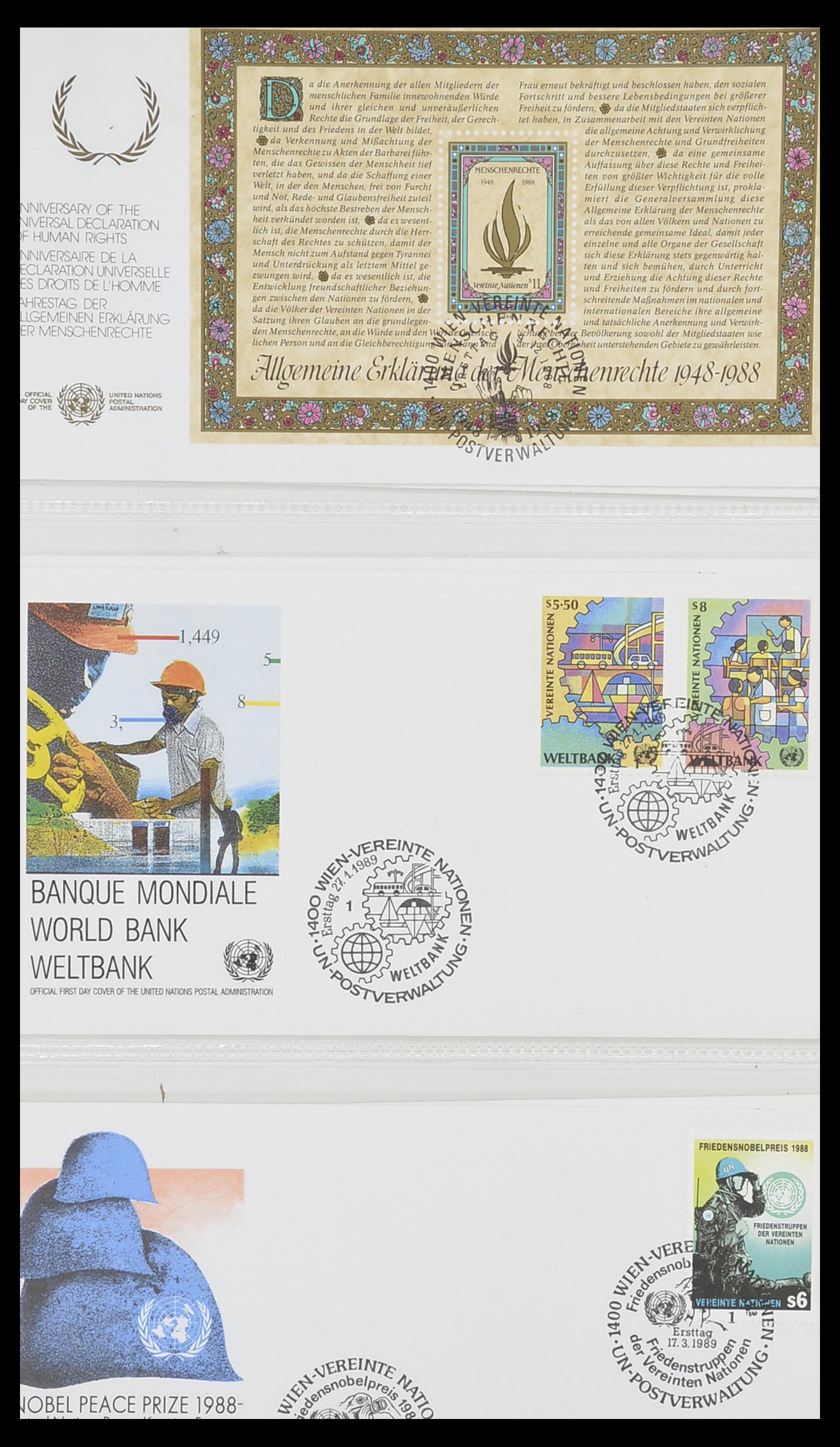 33535 087 - Postzegelverzameling 33535 Verenigde Naties 1951-2008.