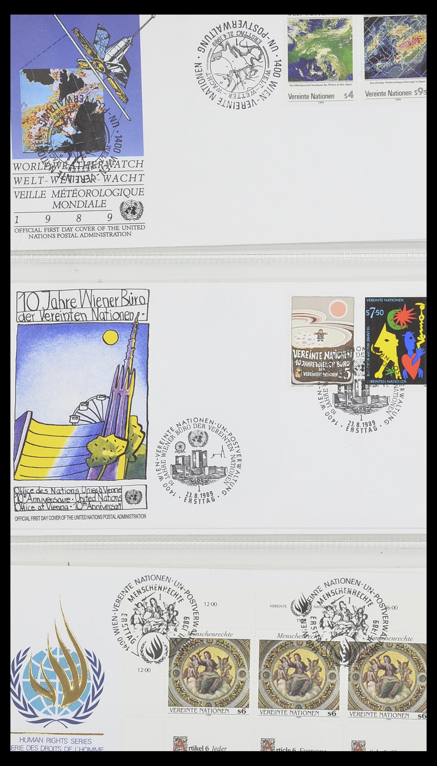 33535 088 - Postzegelverzameling 33535 Verenigde Naties 1951-2008.