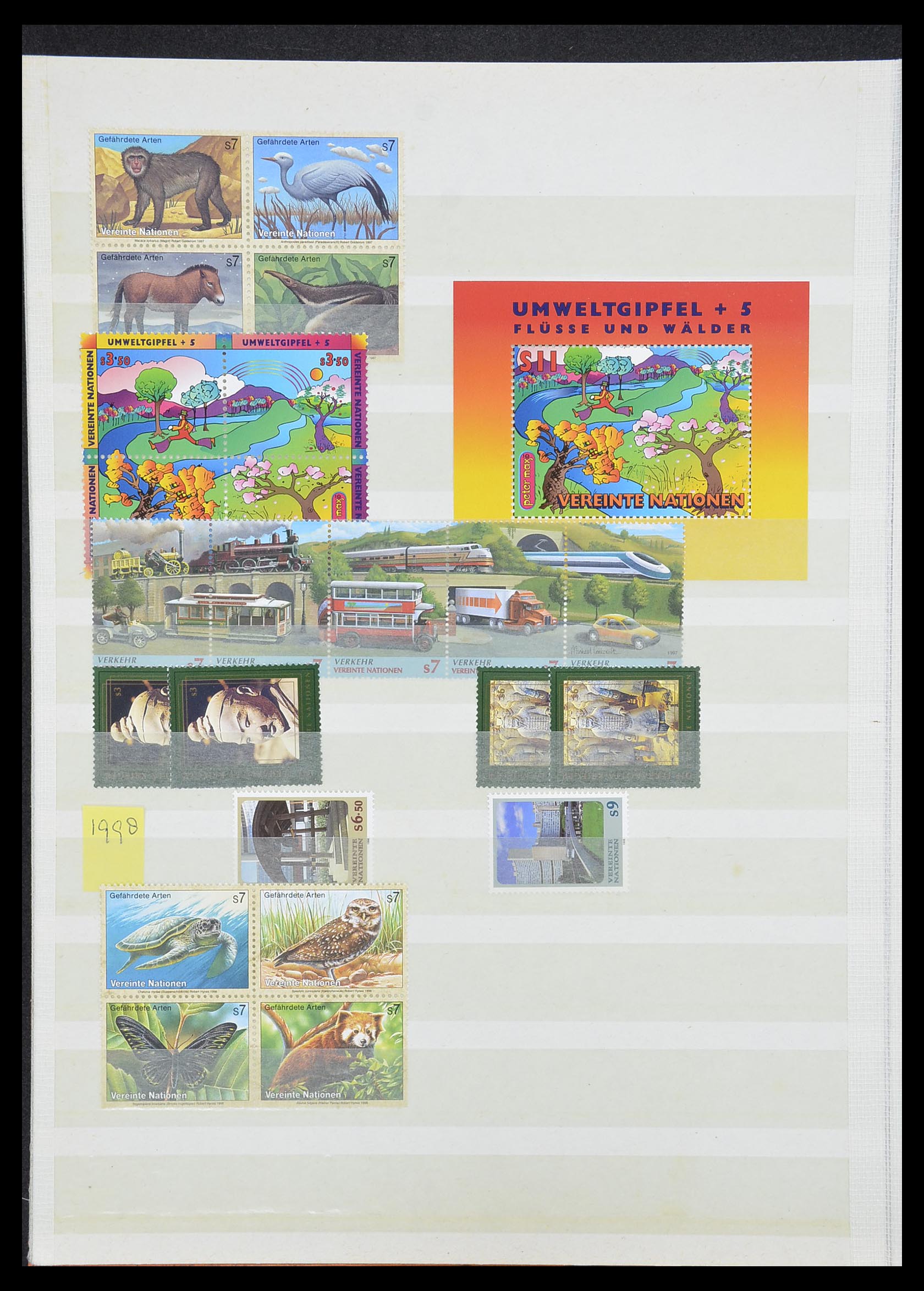 33535 405 - Postzegelverzameling 33535 Verenigde Naties 1951-2008.