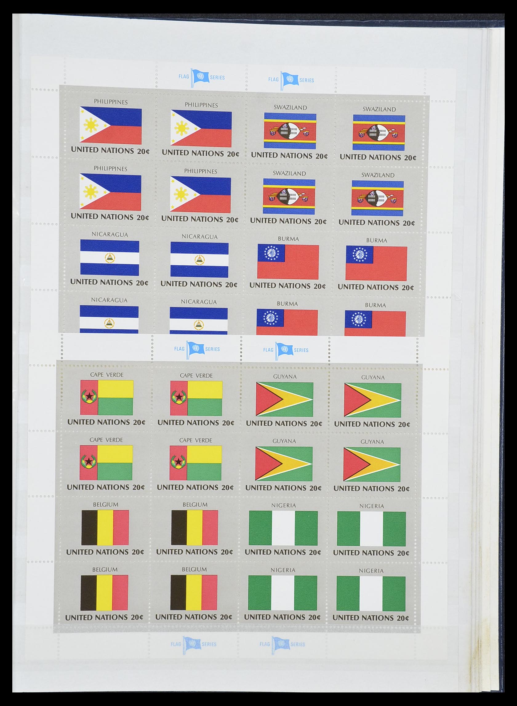 33535 422 - Postzegelverzameling 33535 Verenigde Naties 1951-2008.