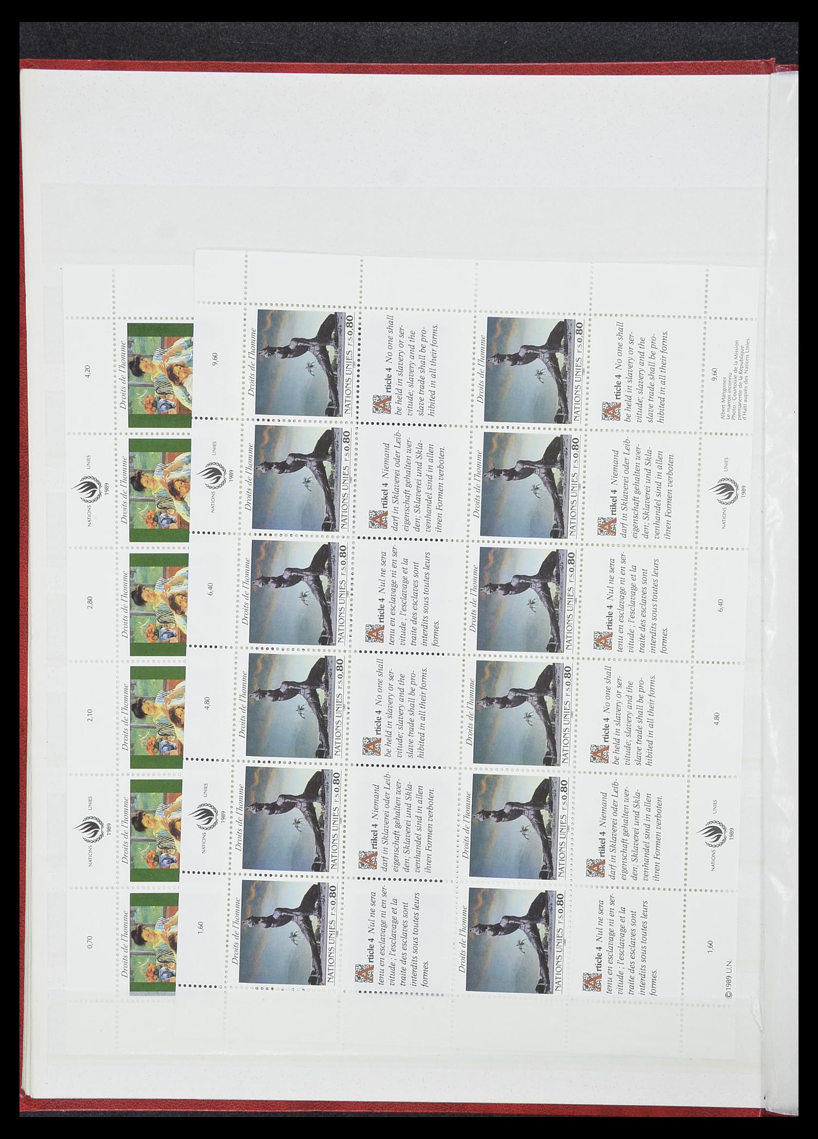33535 432 - Postzegelverzameling 33535 Verenigde Naties 1951-2008.