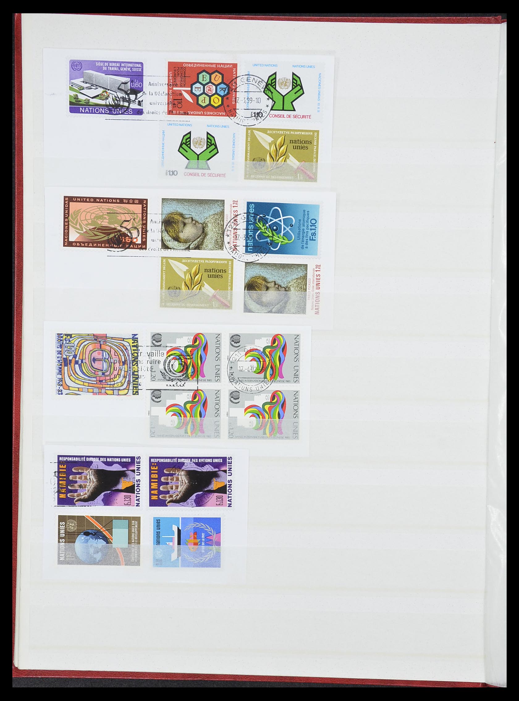 33535 436 - Postzegelverzameling 33535 Verenigde Naties 1951-2008.
