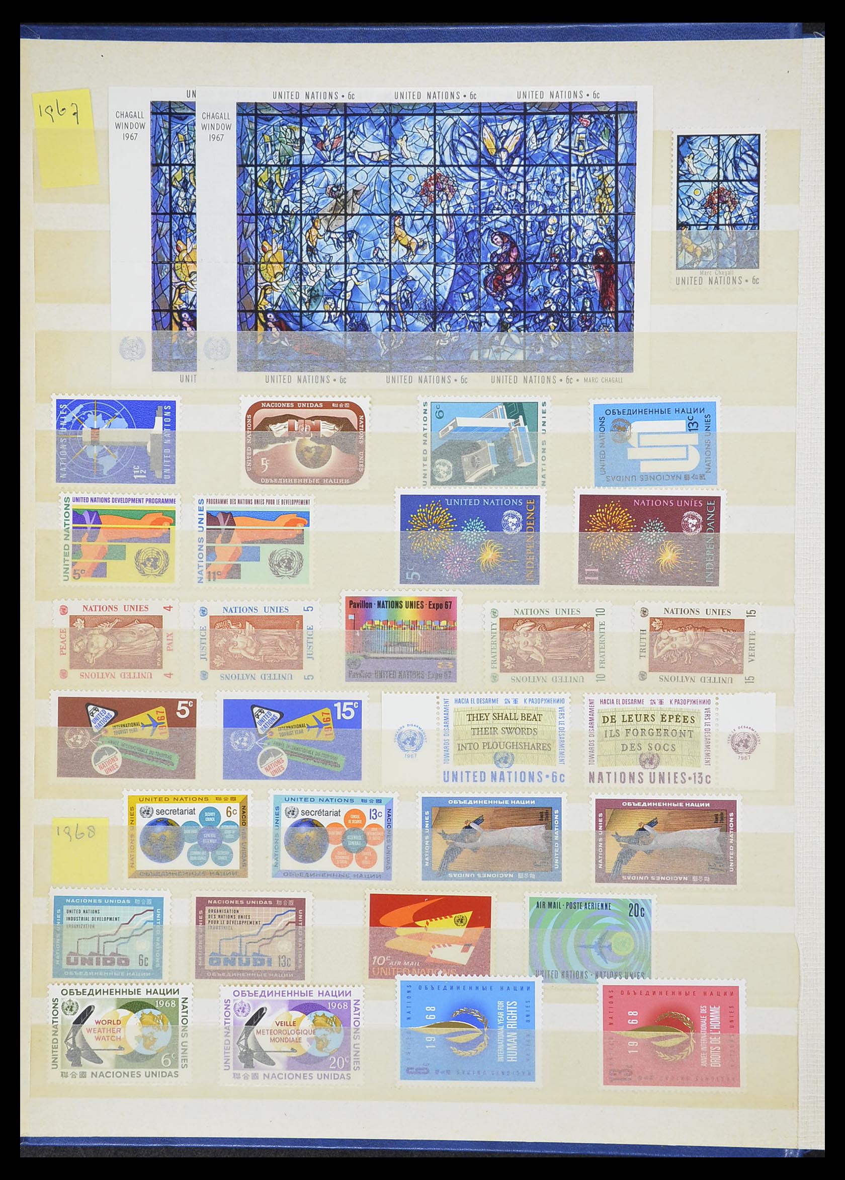 33535 443 - Postzegelverzameling 33535 Verenigde Naties 1951-2008.
