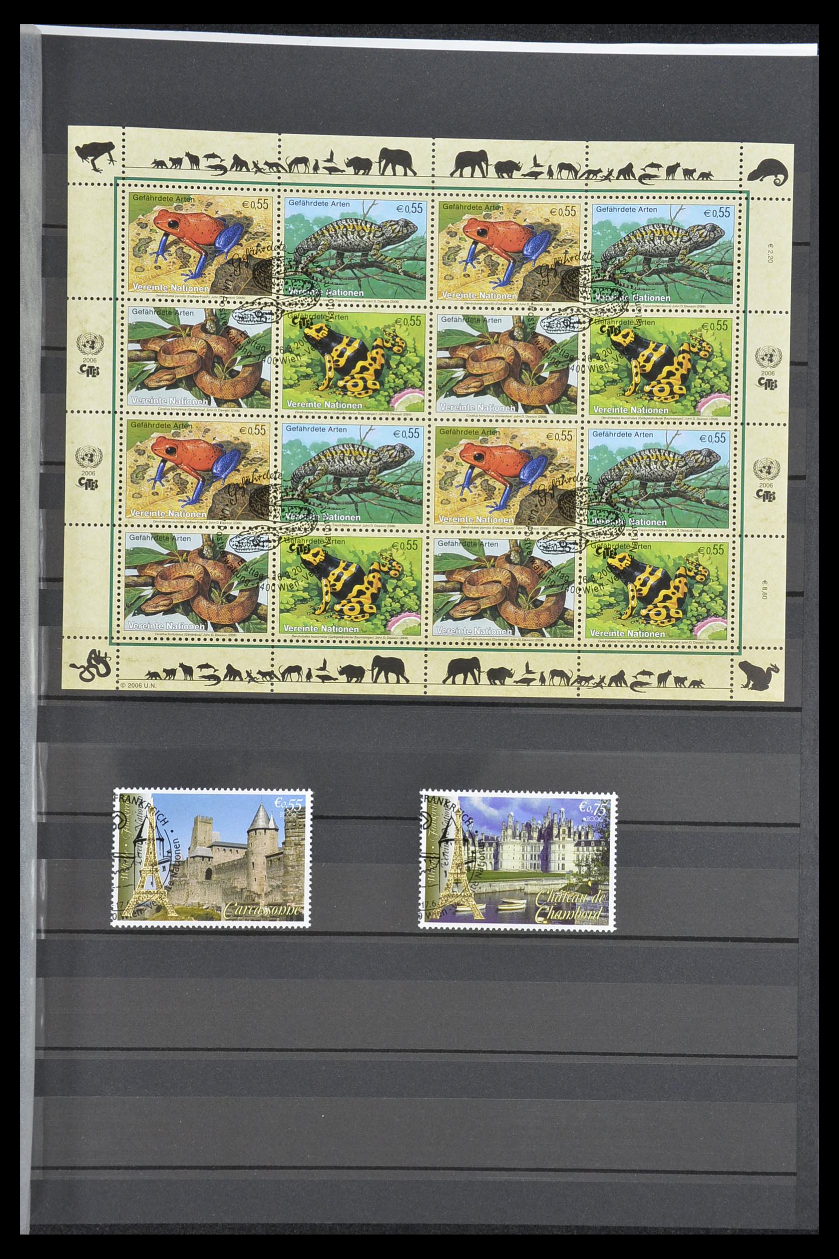 33535 458 - Postzegelverzameling 33535 Verenigde Naties 1951-2008.