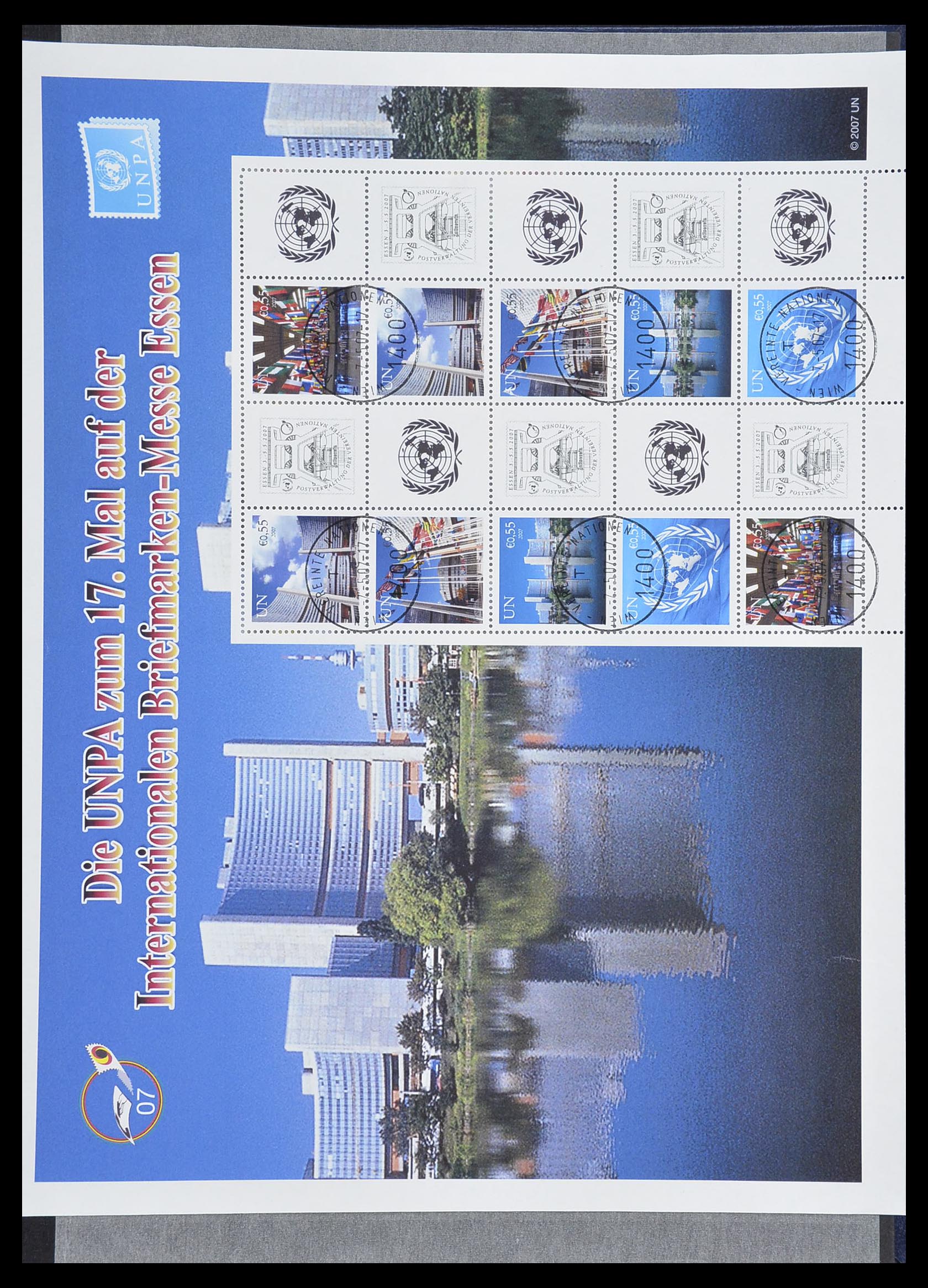 33535 461 - Postzegelverzameling 33535 Verenigde Naties 1951-2008.