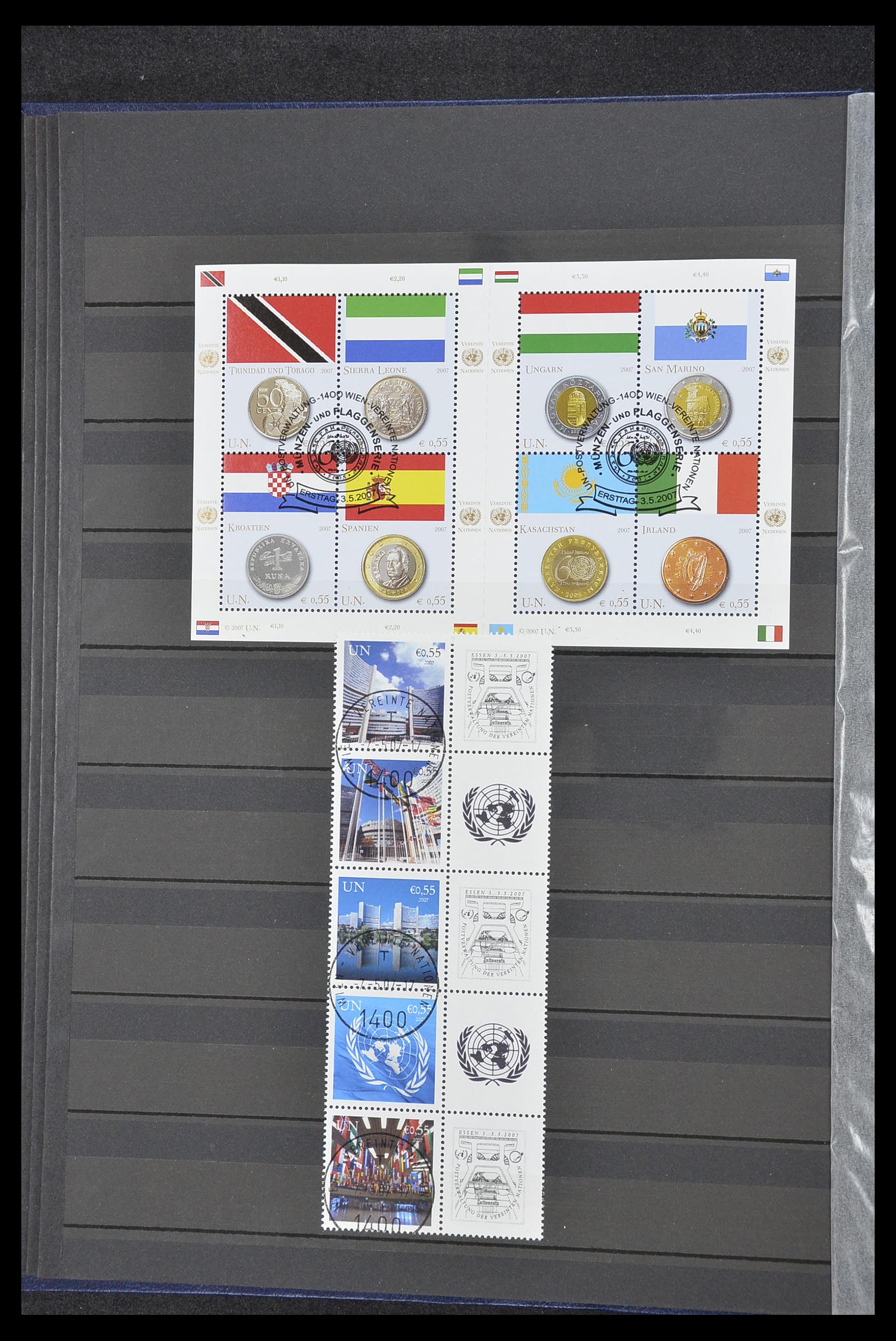 33535 462 - Stamp collection 33535 United Nations 1951-2008.