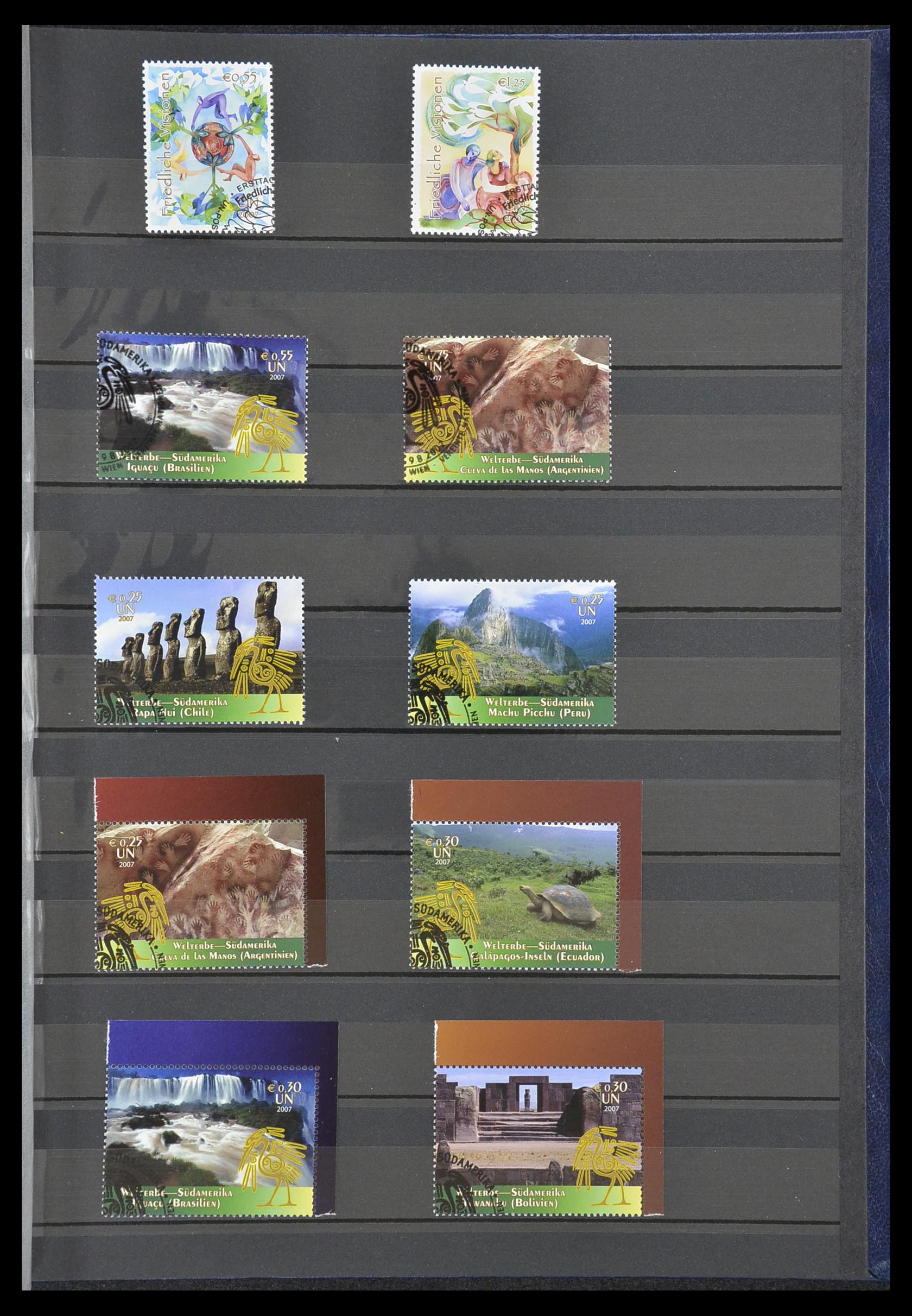 33535 463 - Postzegelverzameling 33535 Verenigde Naties 1951-2008.