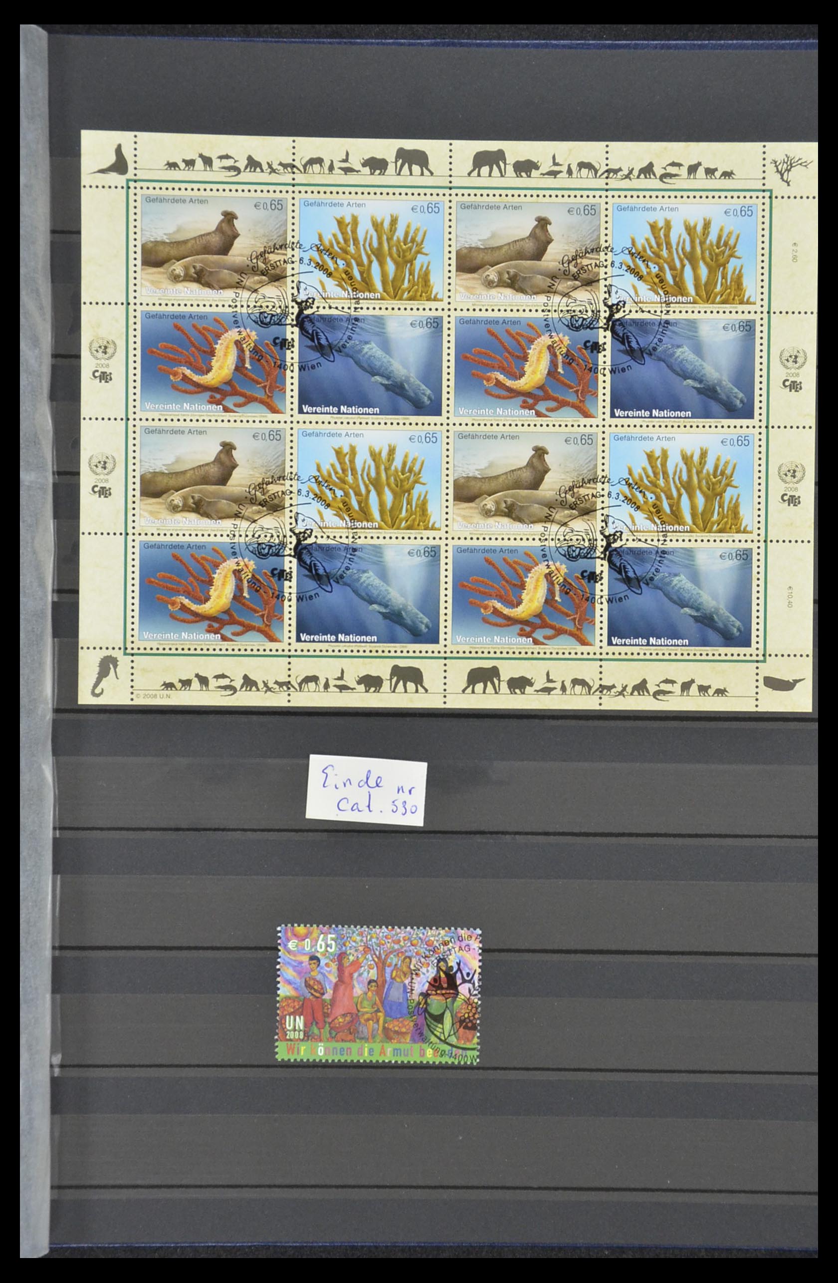 33535 466 - Postzegelverzameling 33535 Verenigde Naties 1951-2008.