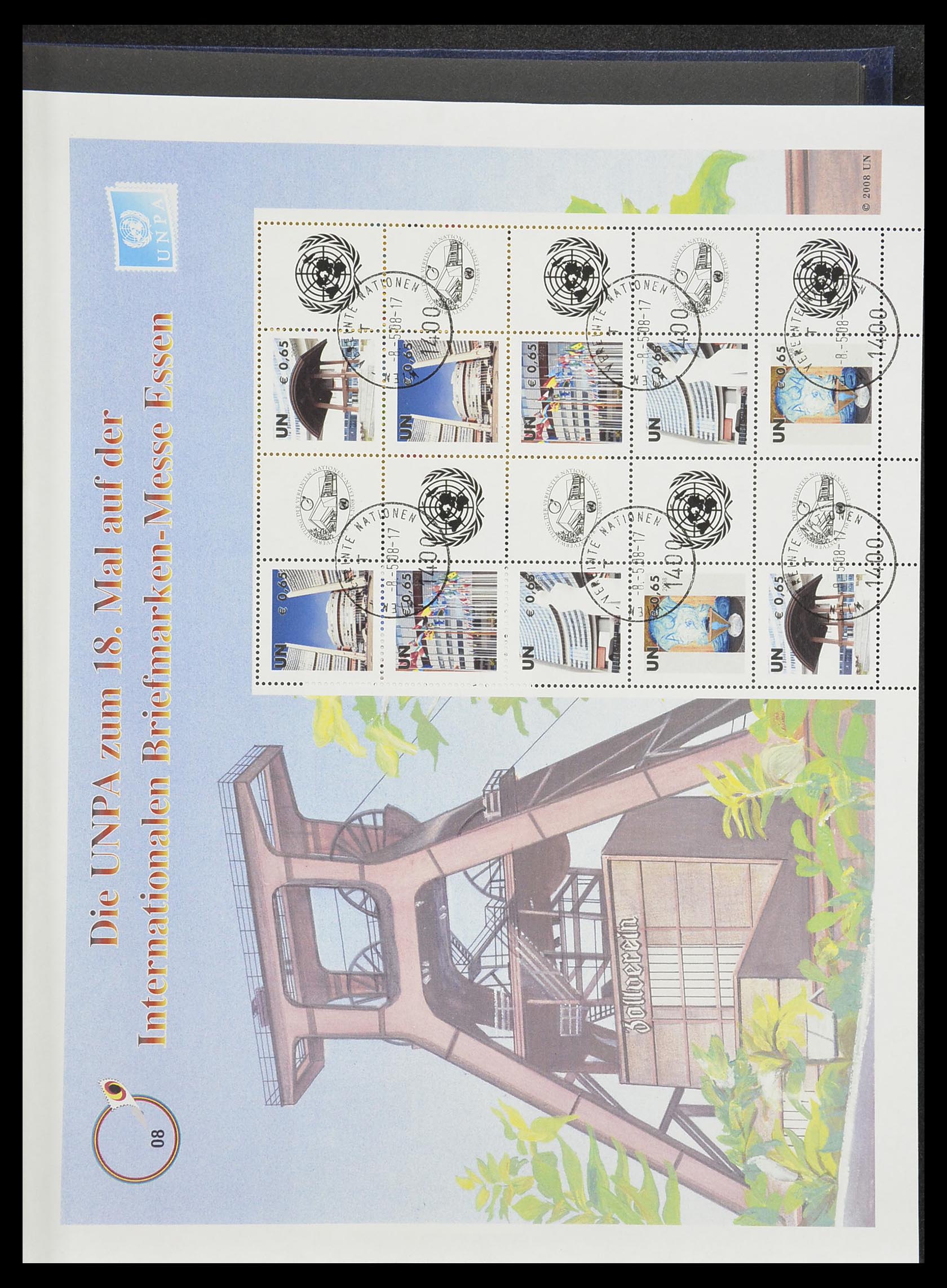 33535 468 - Postzegelverzameling 33535 Verenigde Naties 1951-2008.