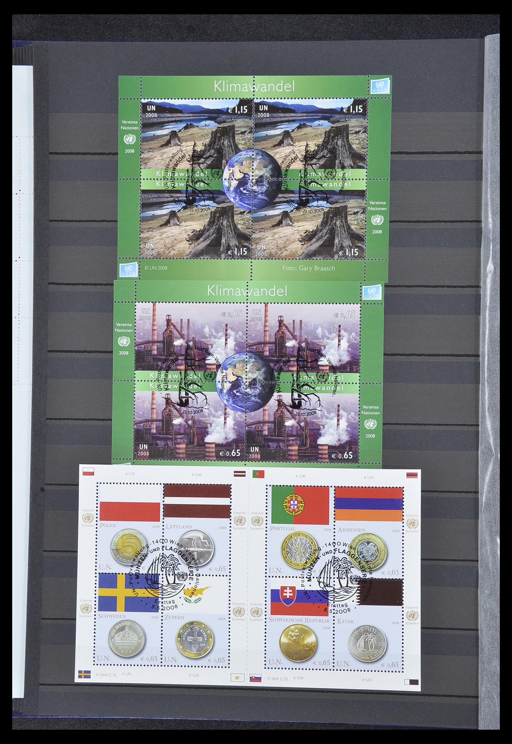 33535 471 - Postzegelverzameling 33535 Verenigde Naties 1951-2008.