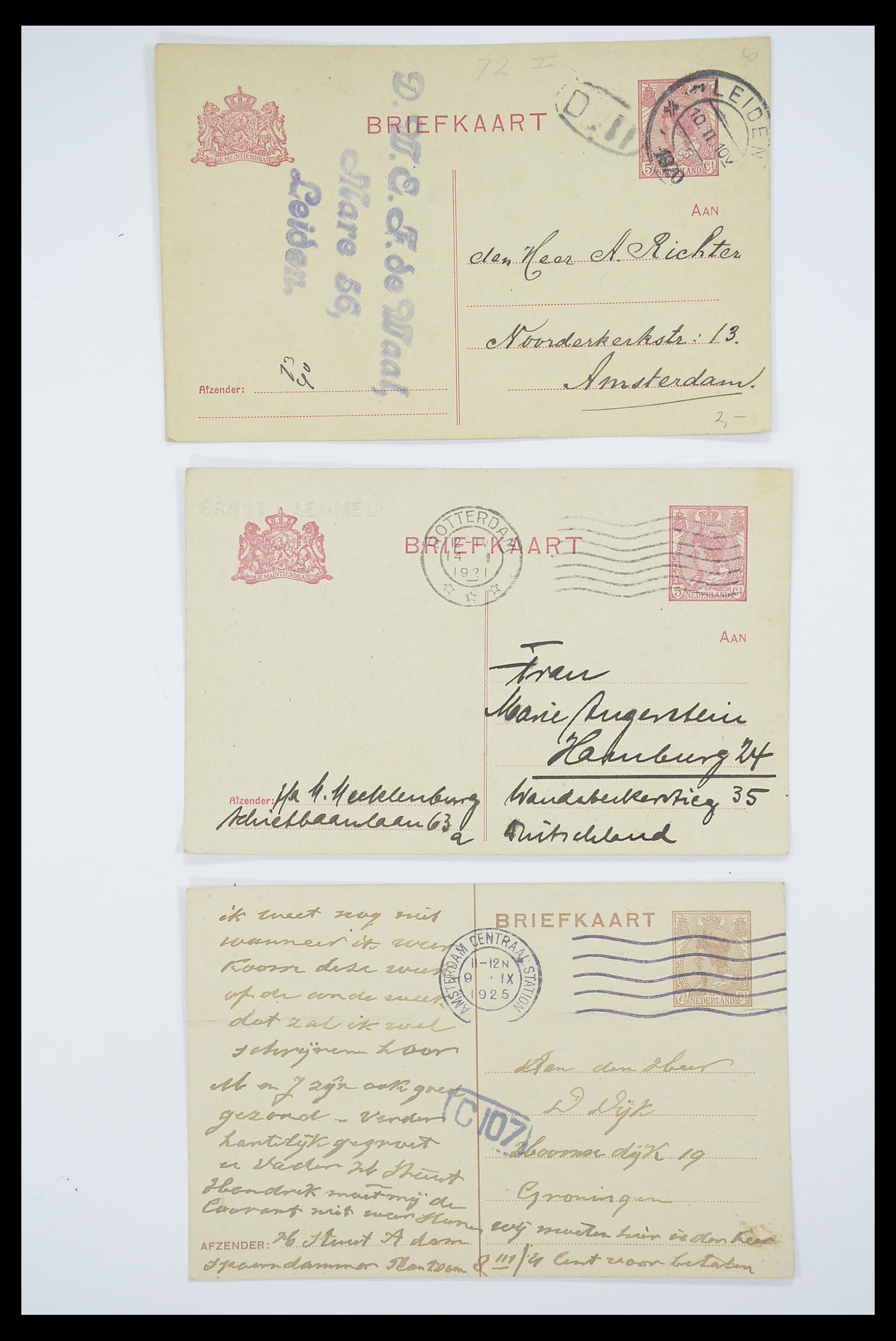 33536 003 - Stamp collection 33536 Netherlands covers 1800-1950.