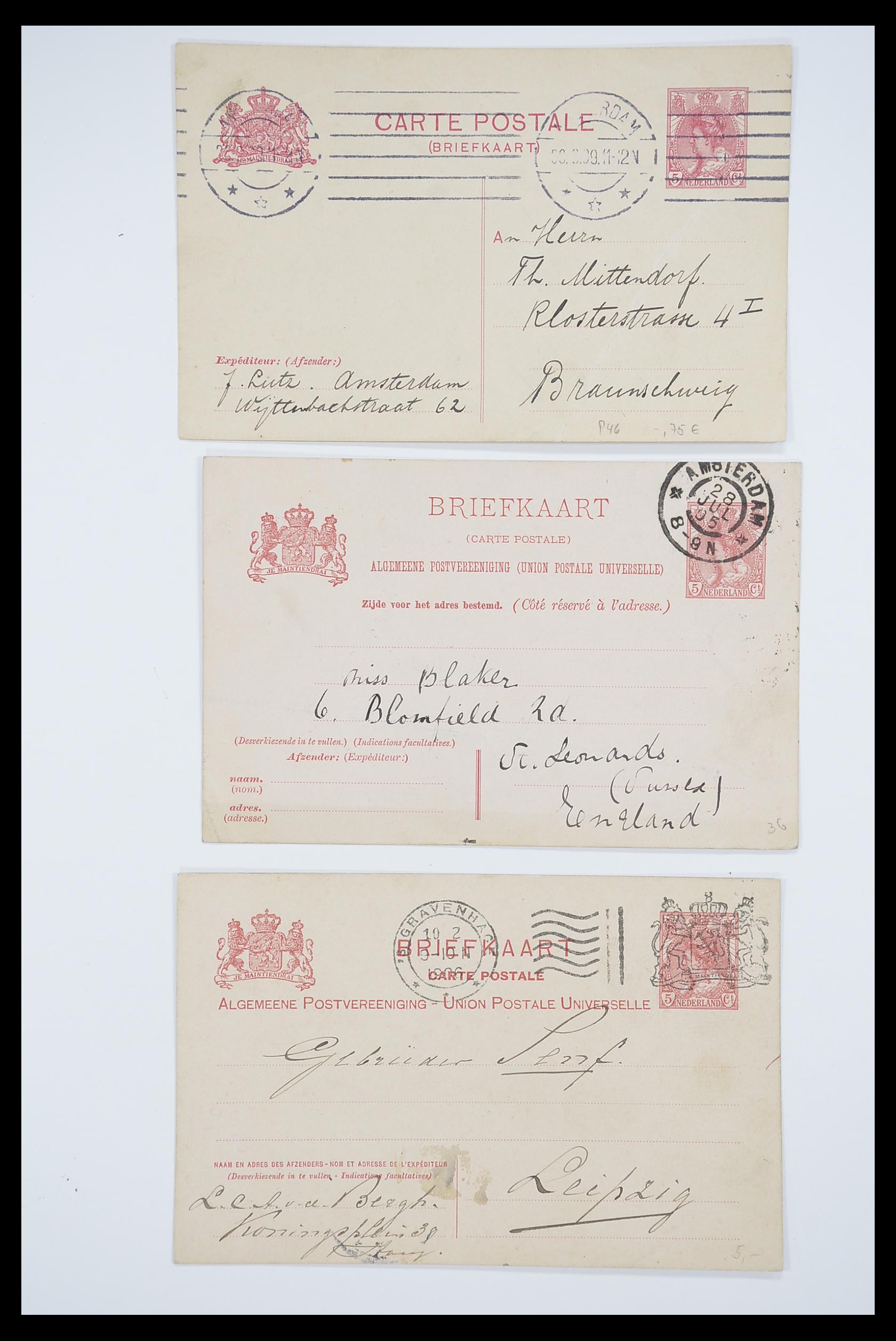 33536 007 - Stamp collection 33536 Netherlands covers 1800-1950.