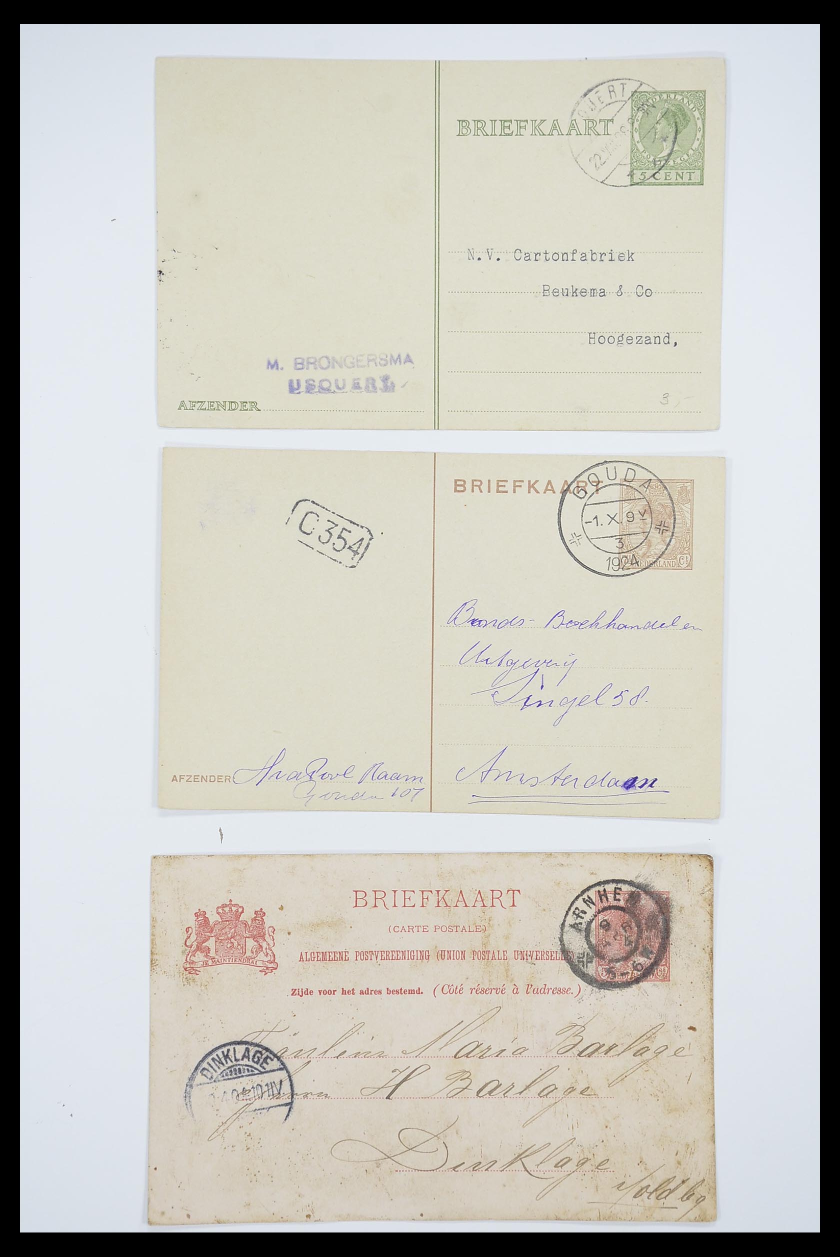 33536 008 - Stamp collection 33536 Netherlands covers 1800-1950.