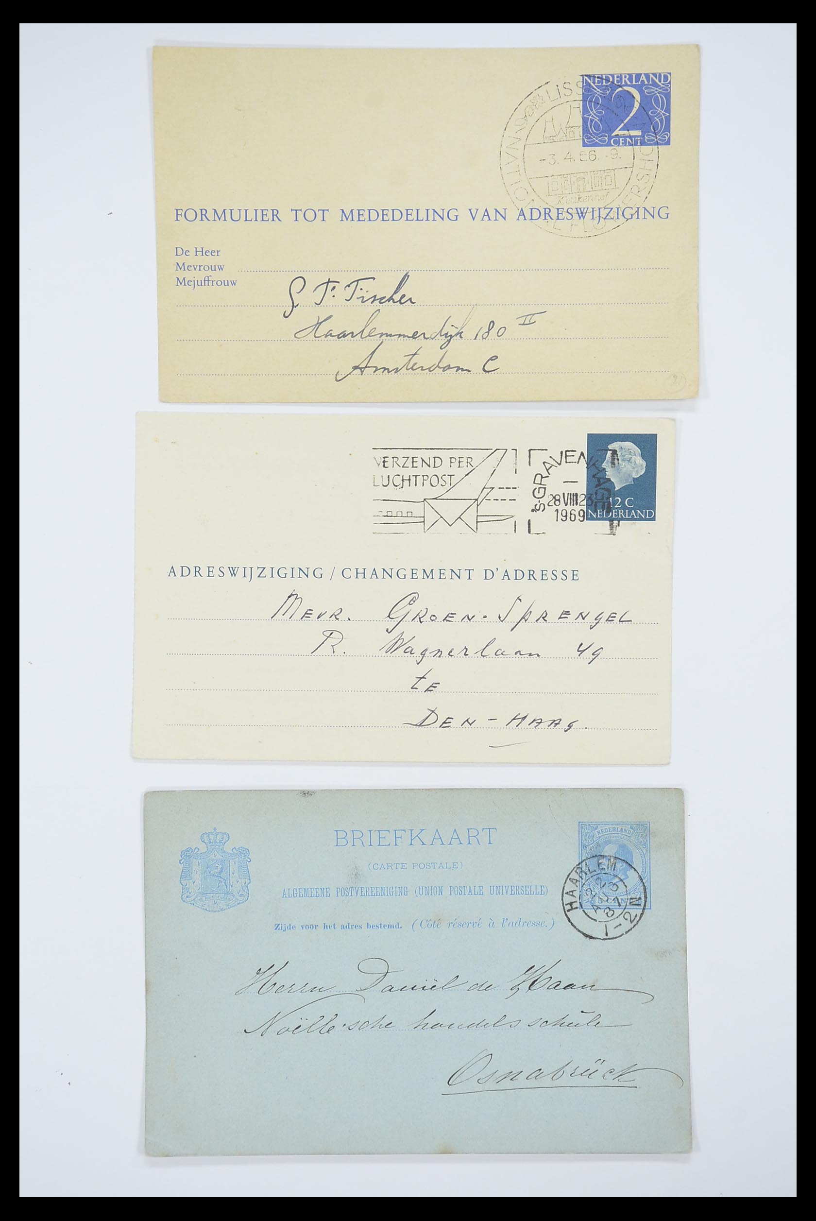 33536 012 - Stamp collection 33536 Netherlands covers 1800-1950.