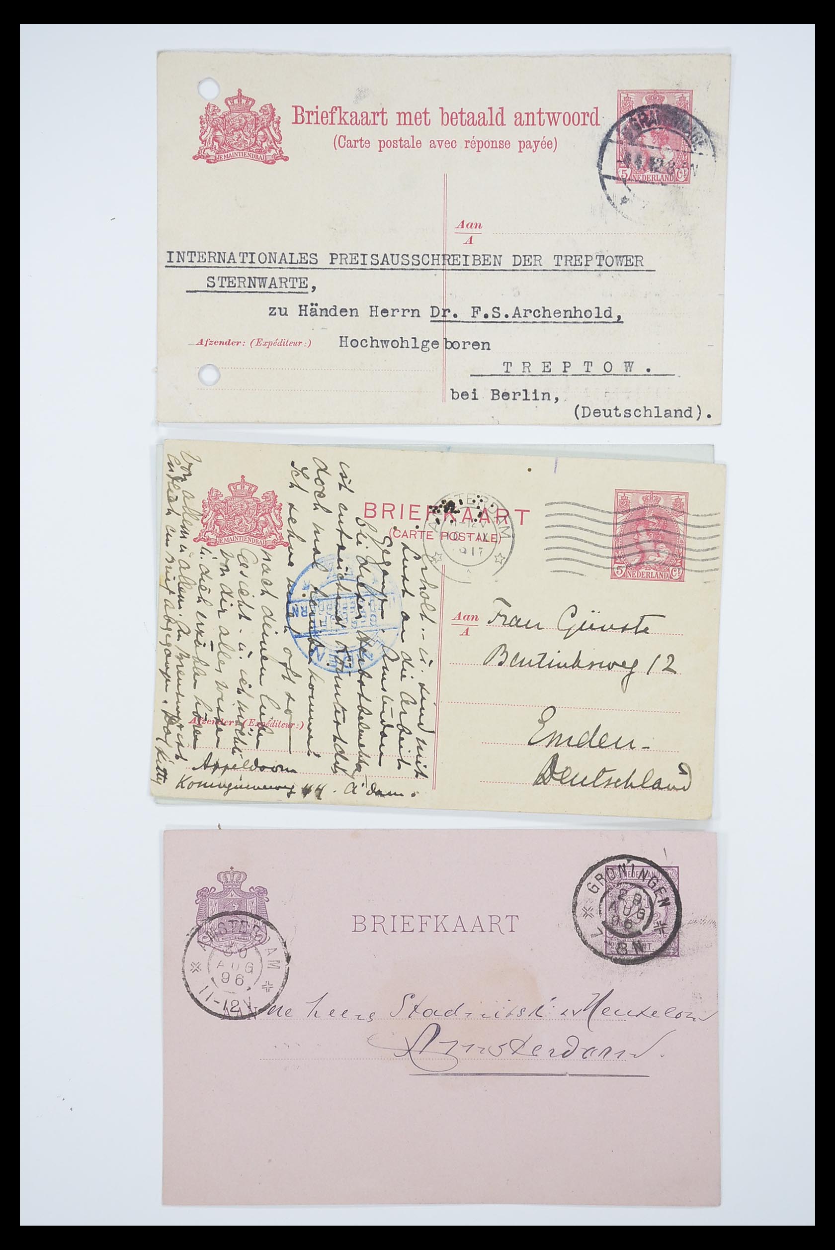 33536 016 - Stamp collection 33536 Netherlands covers 1800-1950.