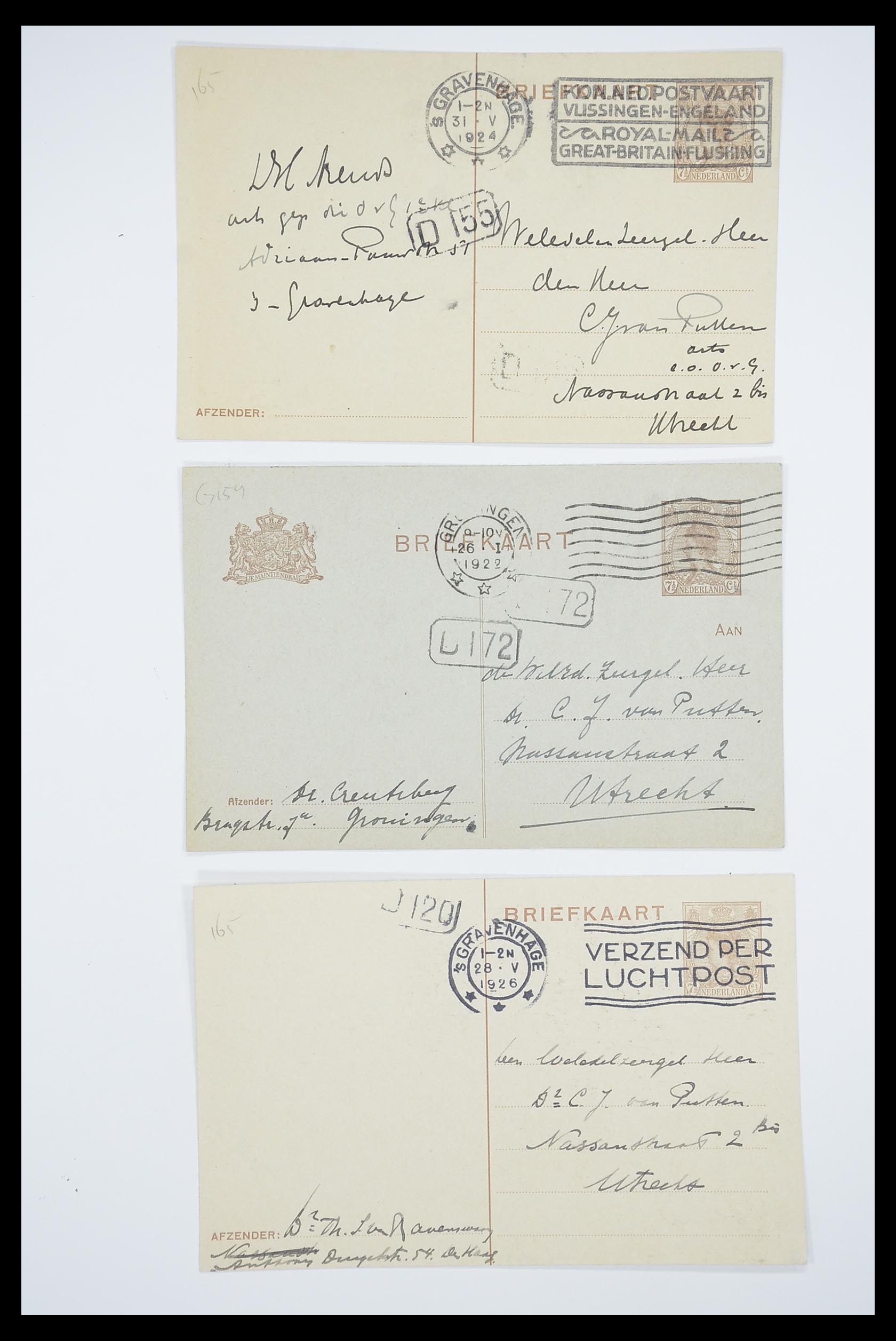 33536 028 - Stamp collection 33536 Netherlands covers 1800-1950.