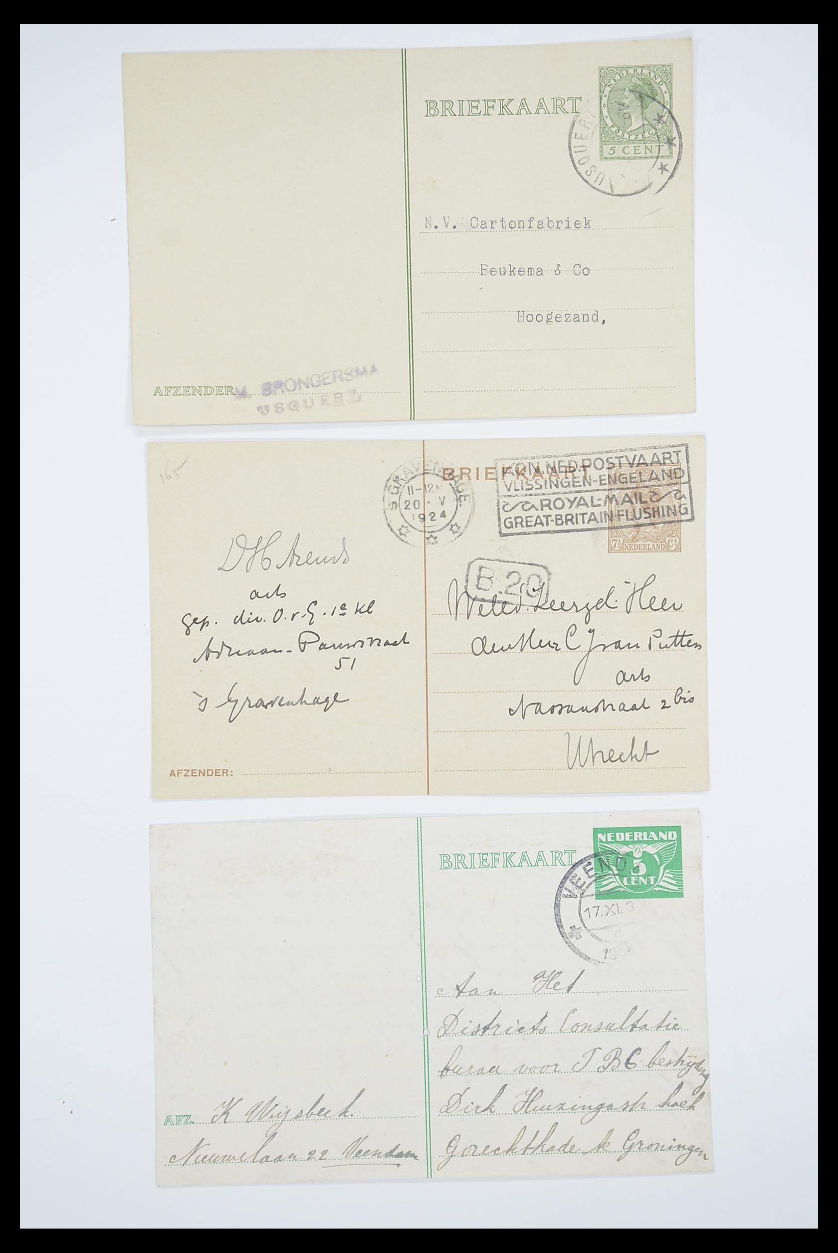 33536 029 - Stamp collection 33536 Netherlands covers 1800-1950.