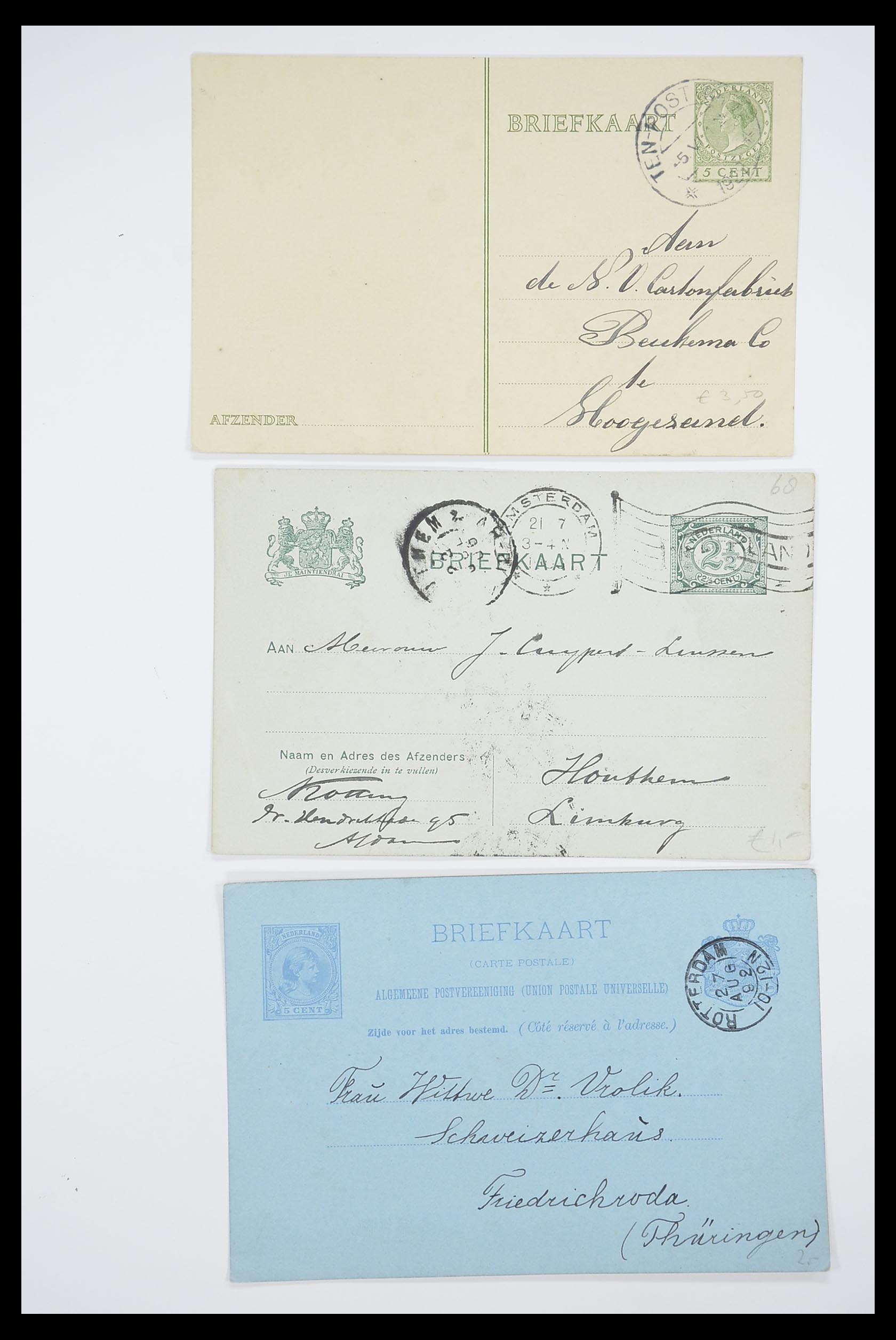 33536 032 - Stamp collection 33536 Netherlands covers 1800-1950.