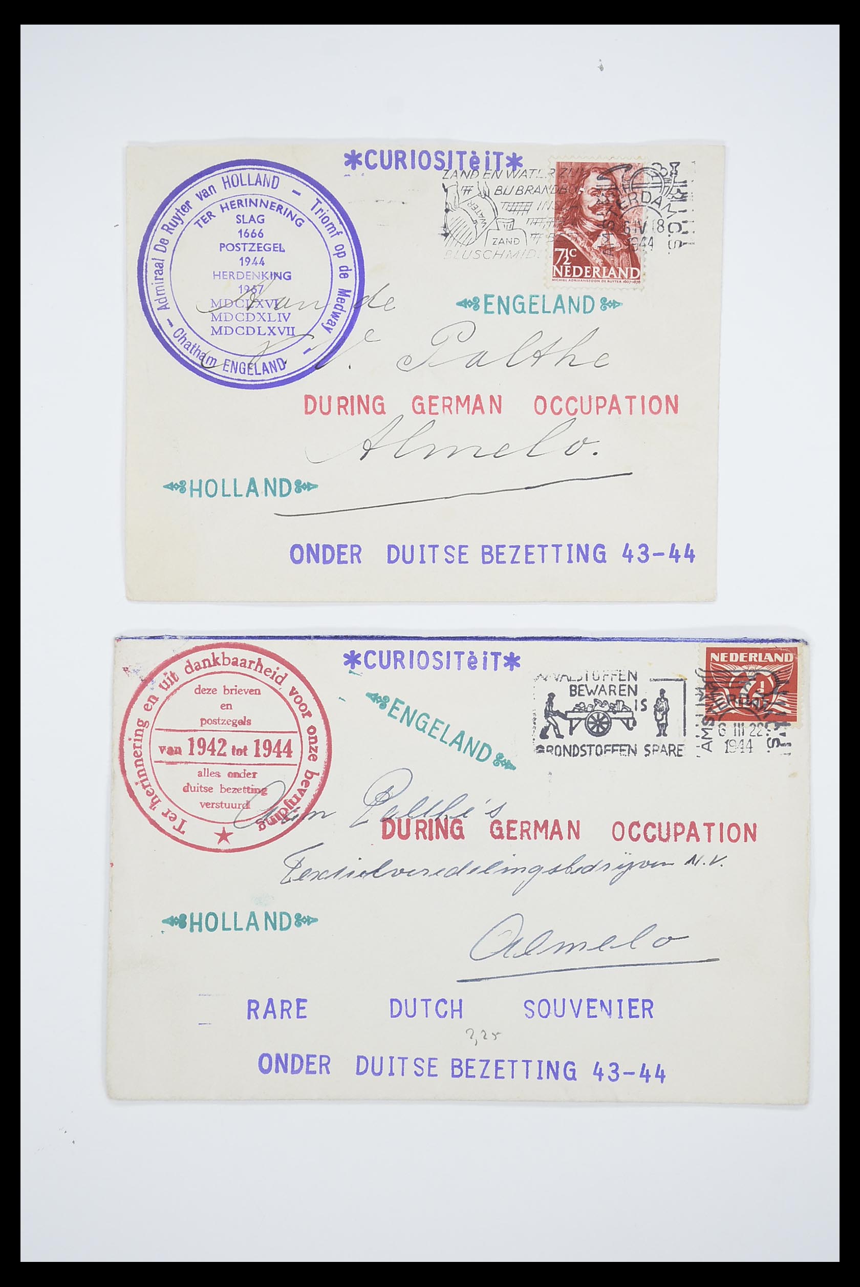 33536 041 - Stamp collection 33536 Netherlands covers 1800-1950.