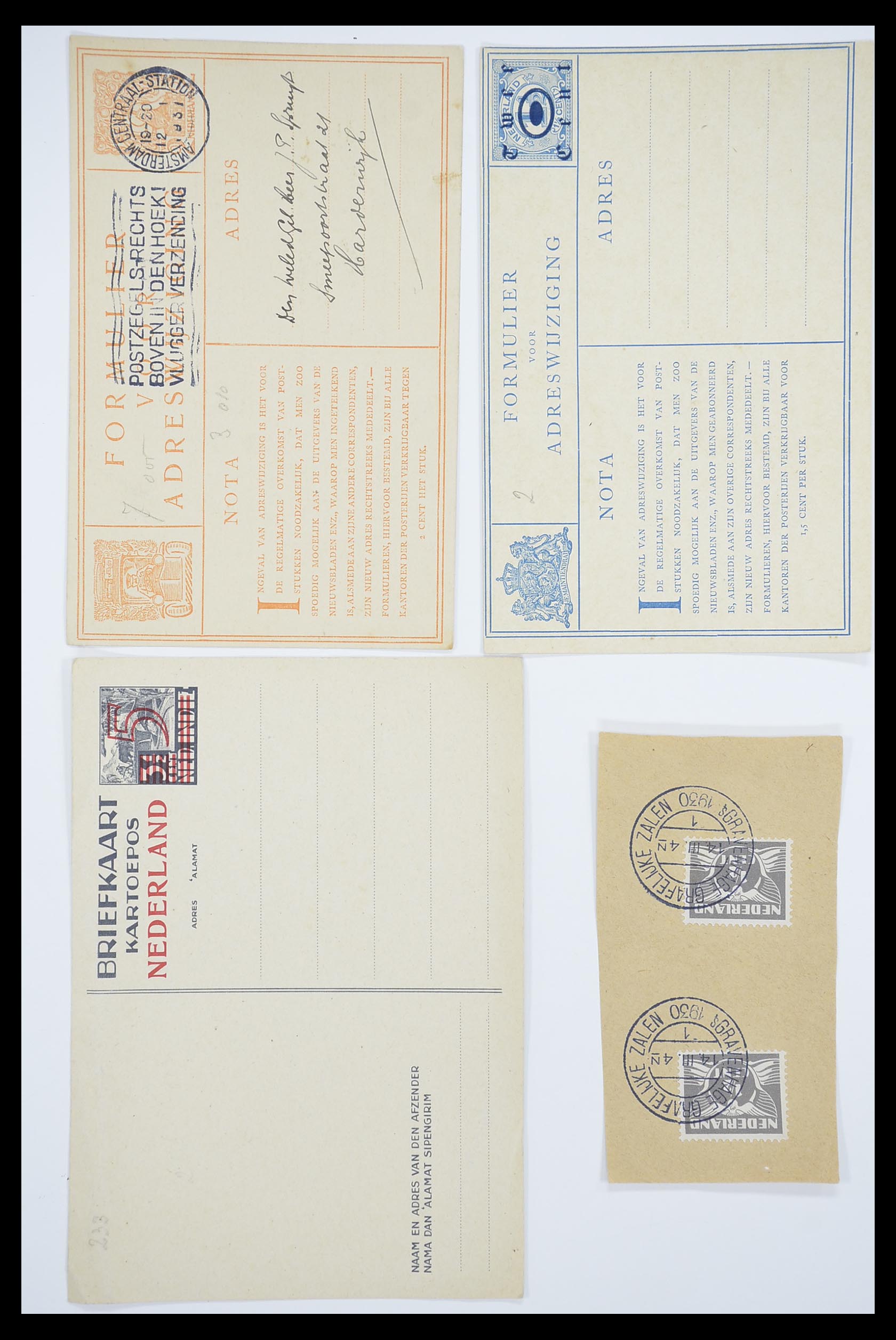 33536 053 - Stamp collection 33536 Netherlands covers 1800-1950.