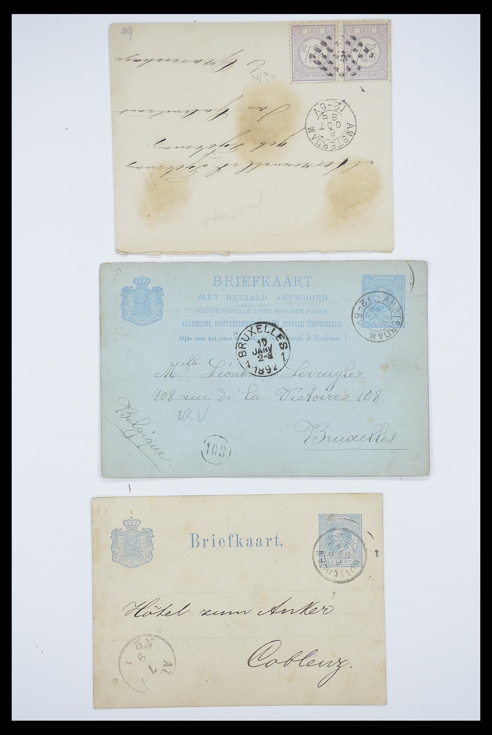 33536 056 - Stamp collection 33536 Netherlands covers 1800-1950.