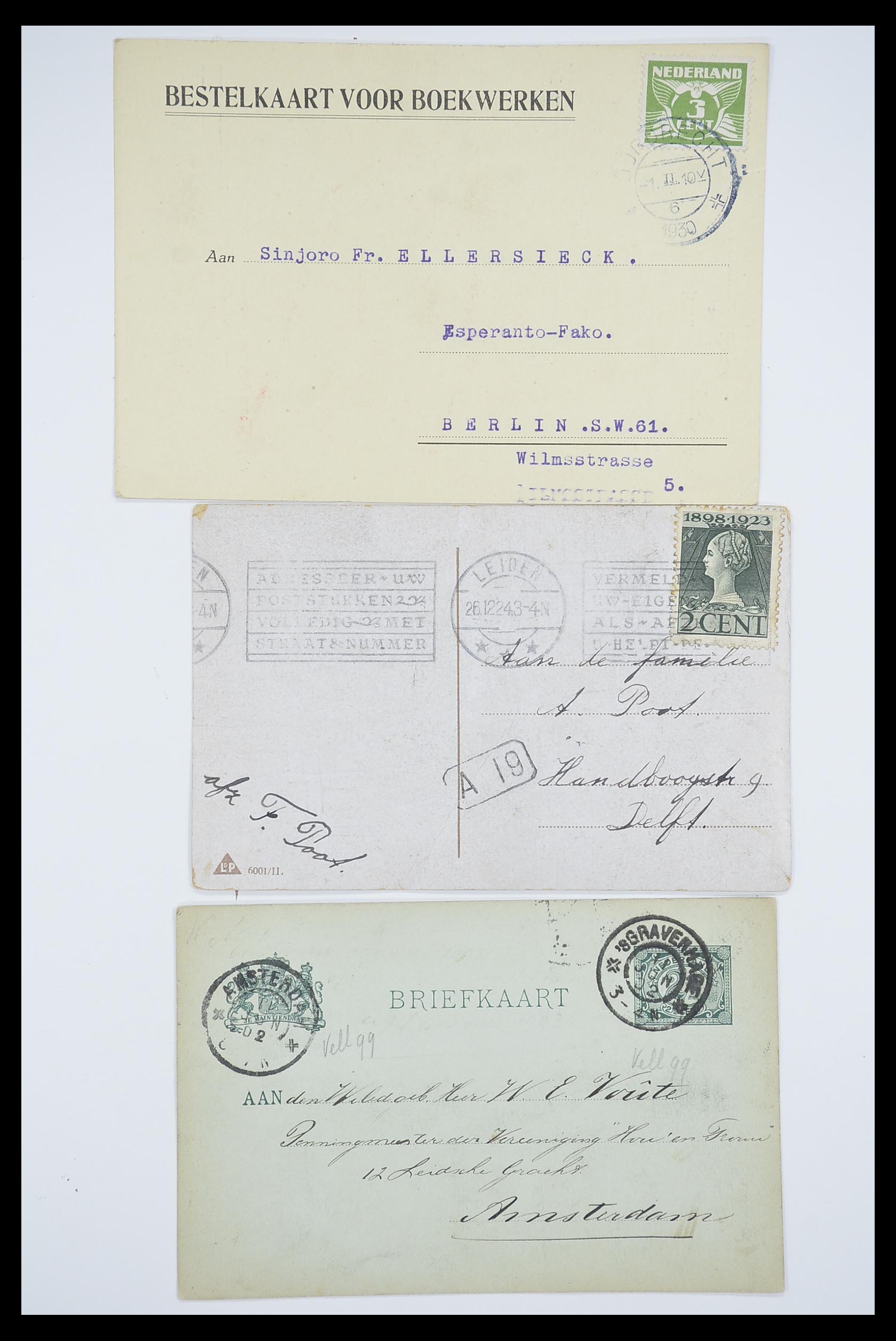 33536 058 - Stamp collection 33536 Netherlands covers 1800-1950.