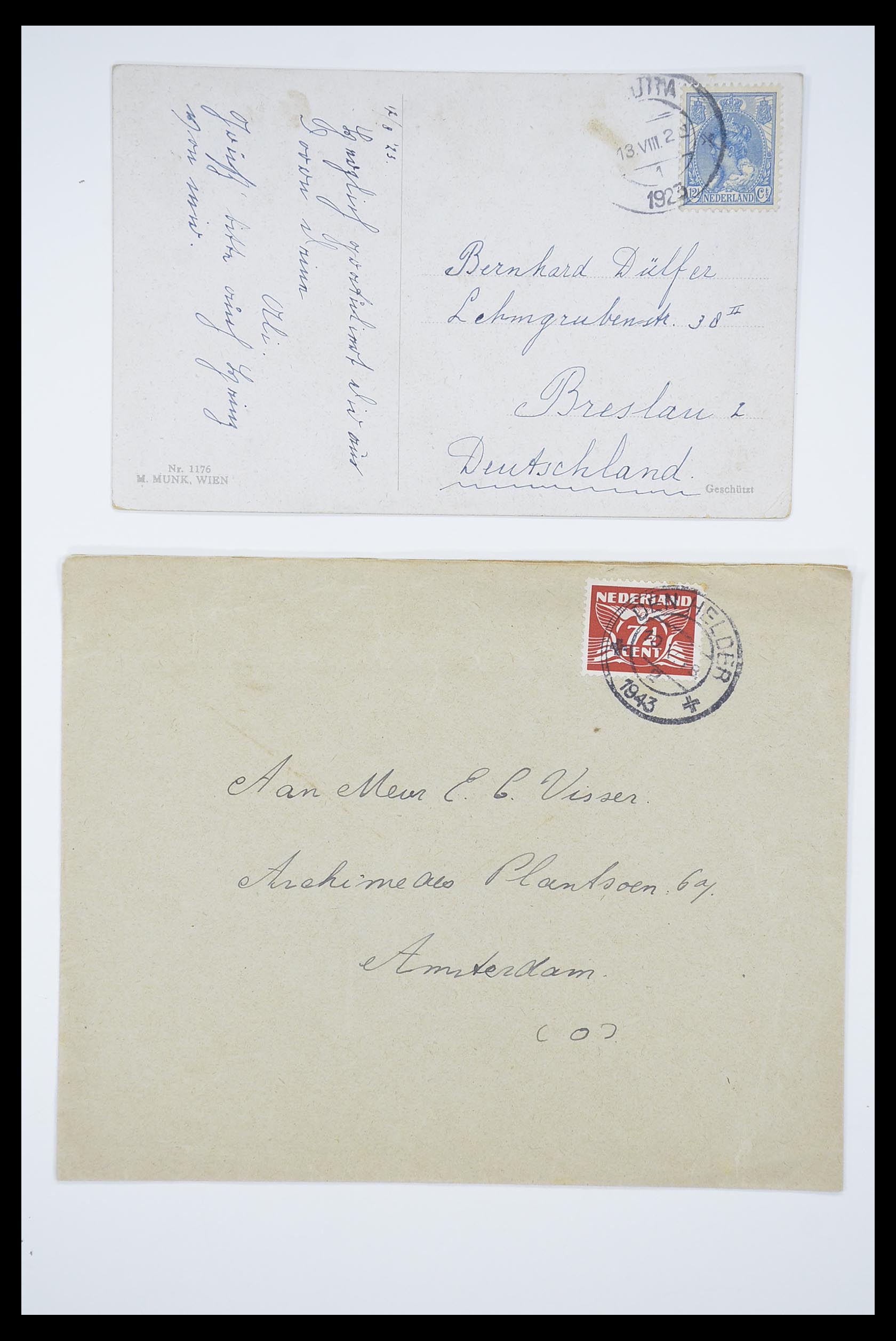 33536 064 - Stamp collection 33536 Netherlands covers 1800-1950.