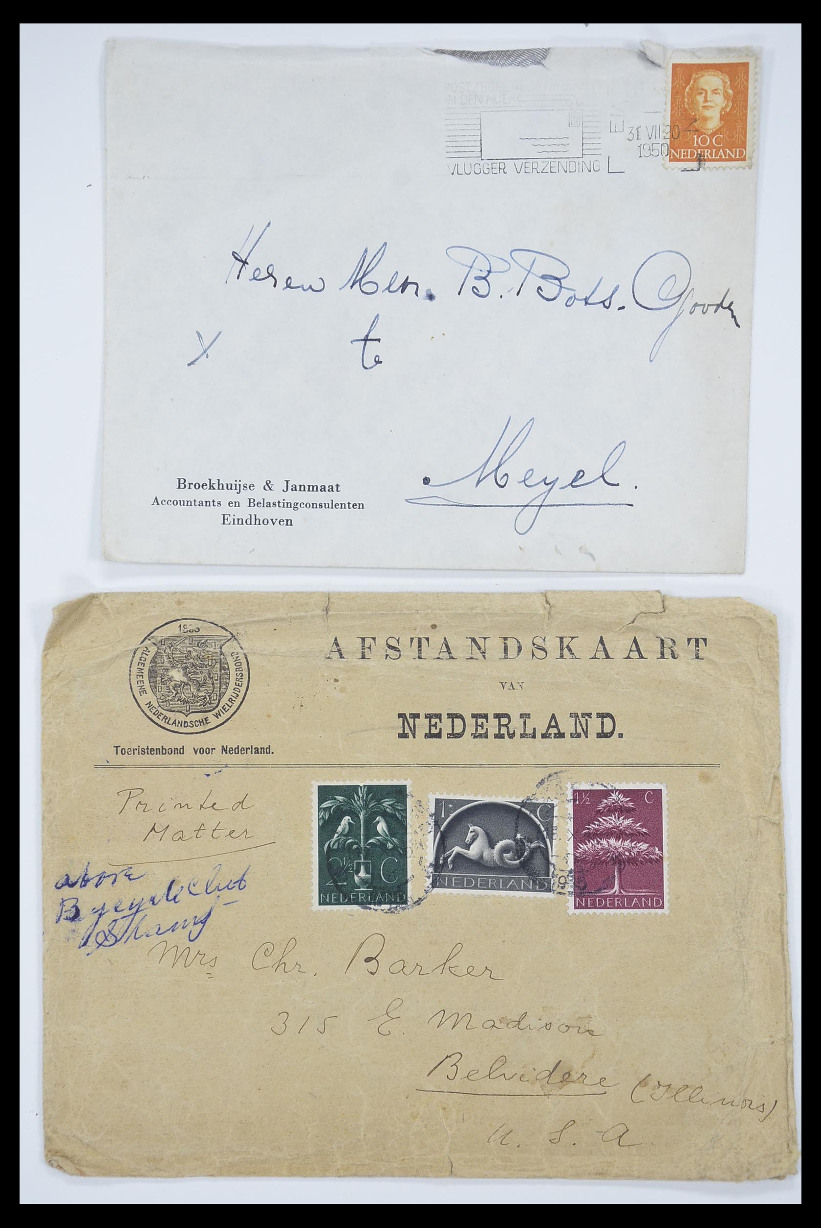 33536 073 - Stamp collection 33536 Netherlands covers 1800-1950.