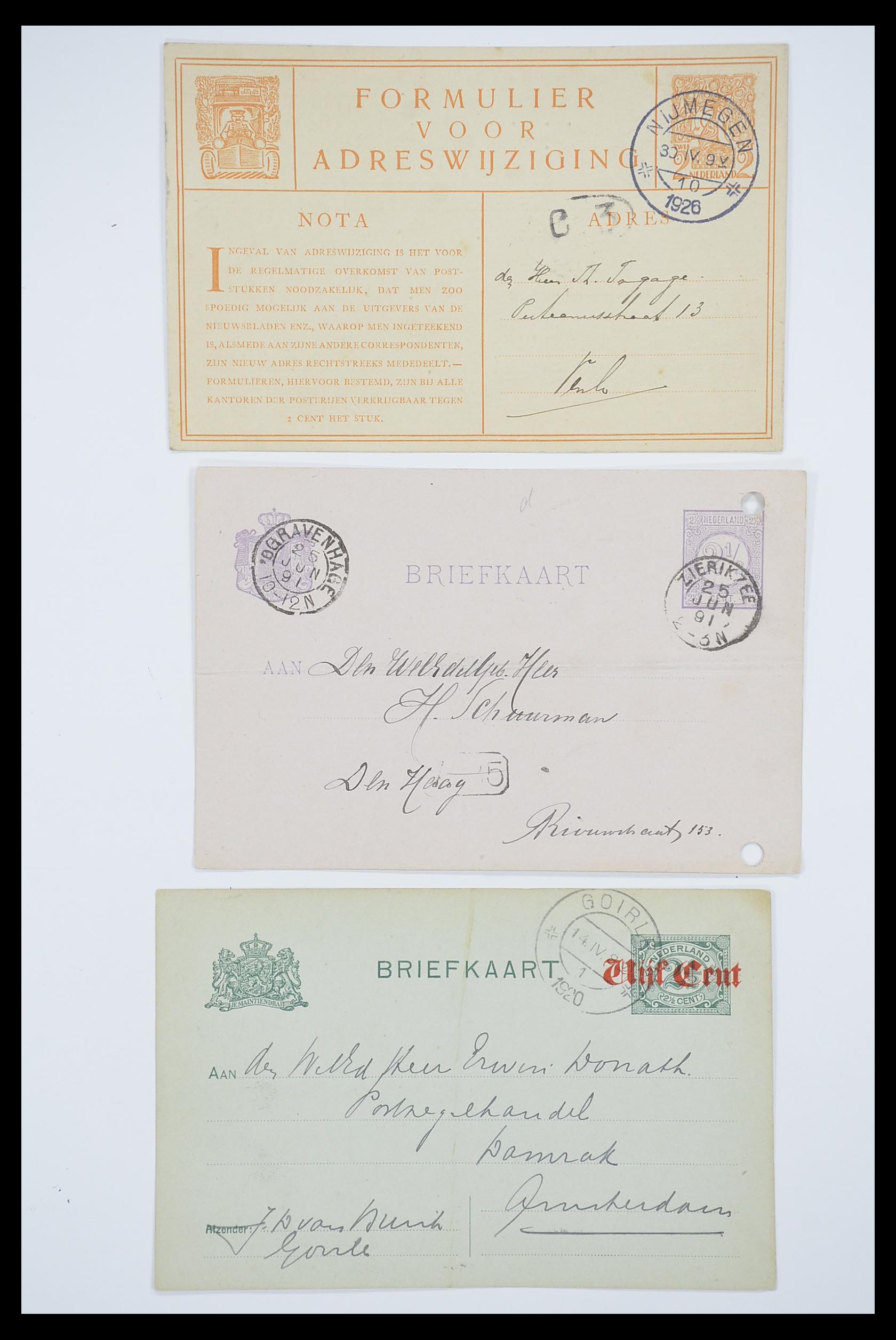33536 084 - Stamp collection 33536 Netherlands covers 1800-1950.
