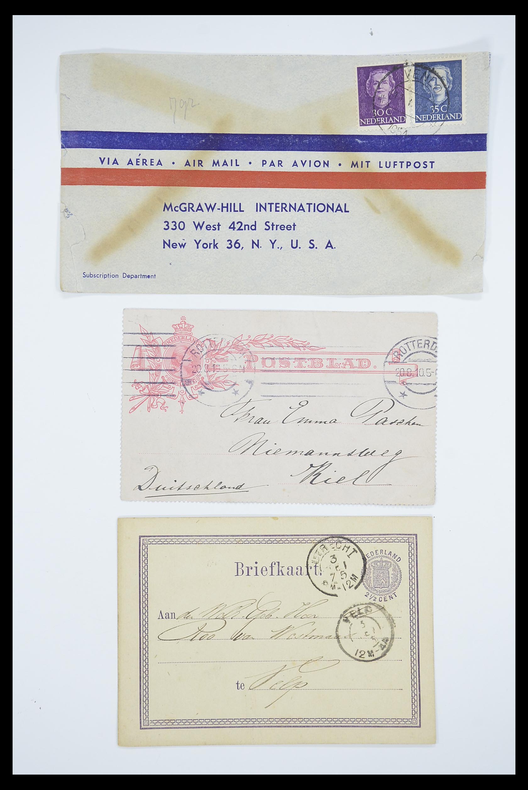 33536 086 - Stamp collection 33536 Netherlands covers 1800-1950.