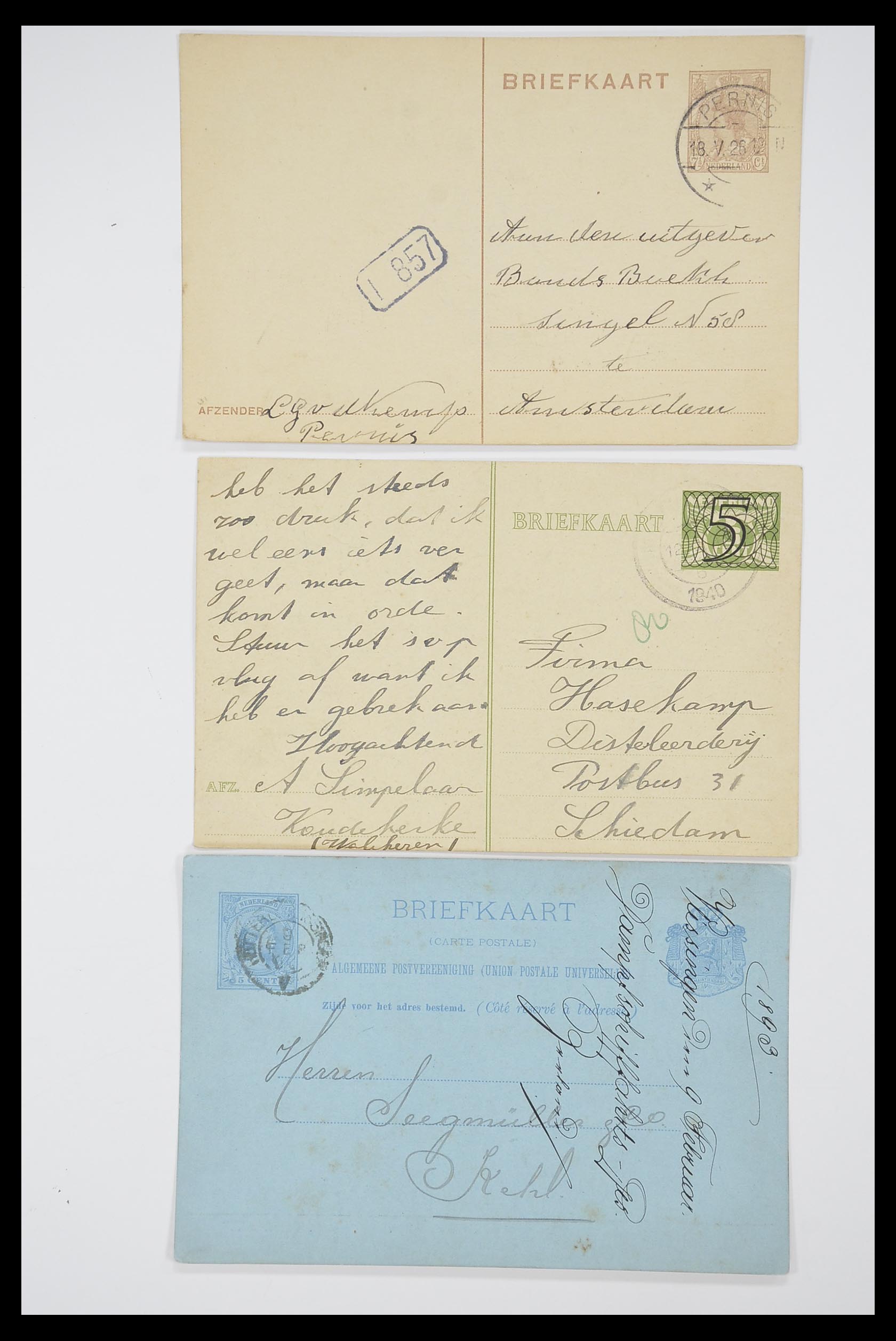 33536 100 - Stamp collection 33536 Netherlands covers 1800-1950.