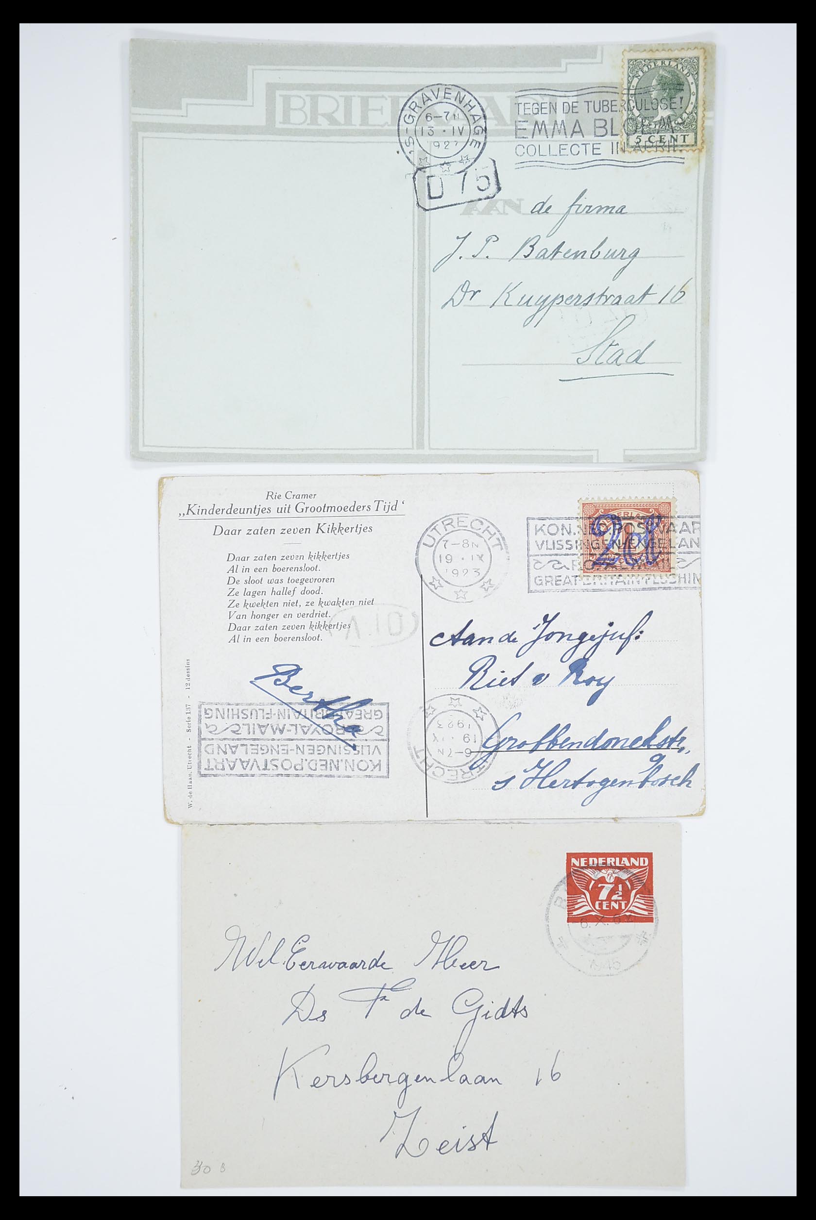 33536 207 - Stamp collection 33536 Netherlands covers 1800-1950.