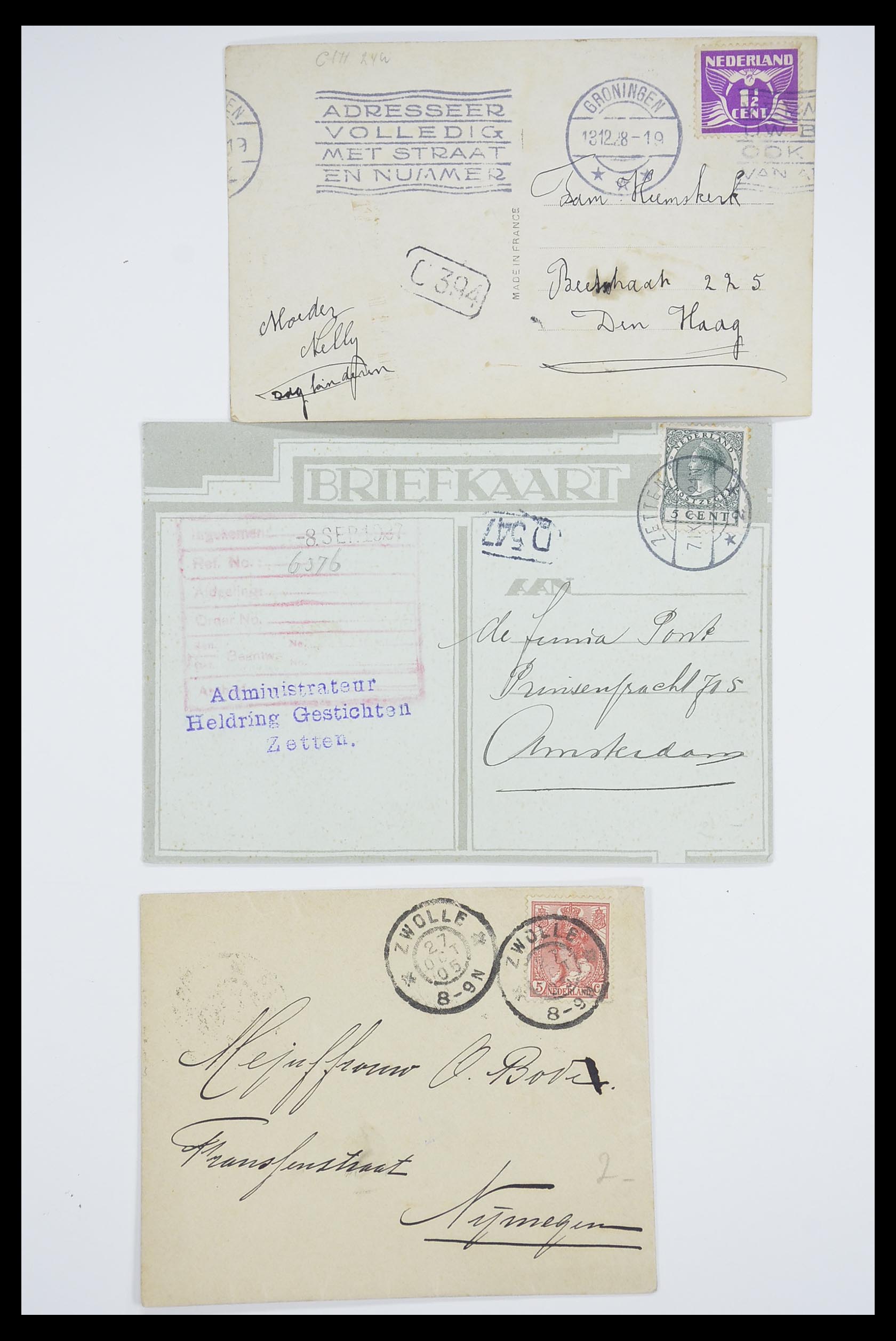 33536 224 - Stamp collection 33536 Netherlands covers 1800-1950.