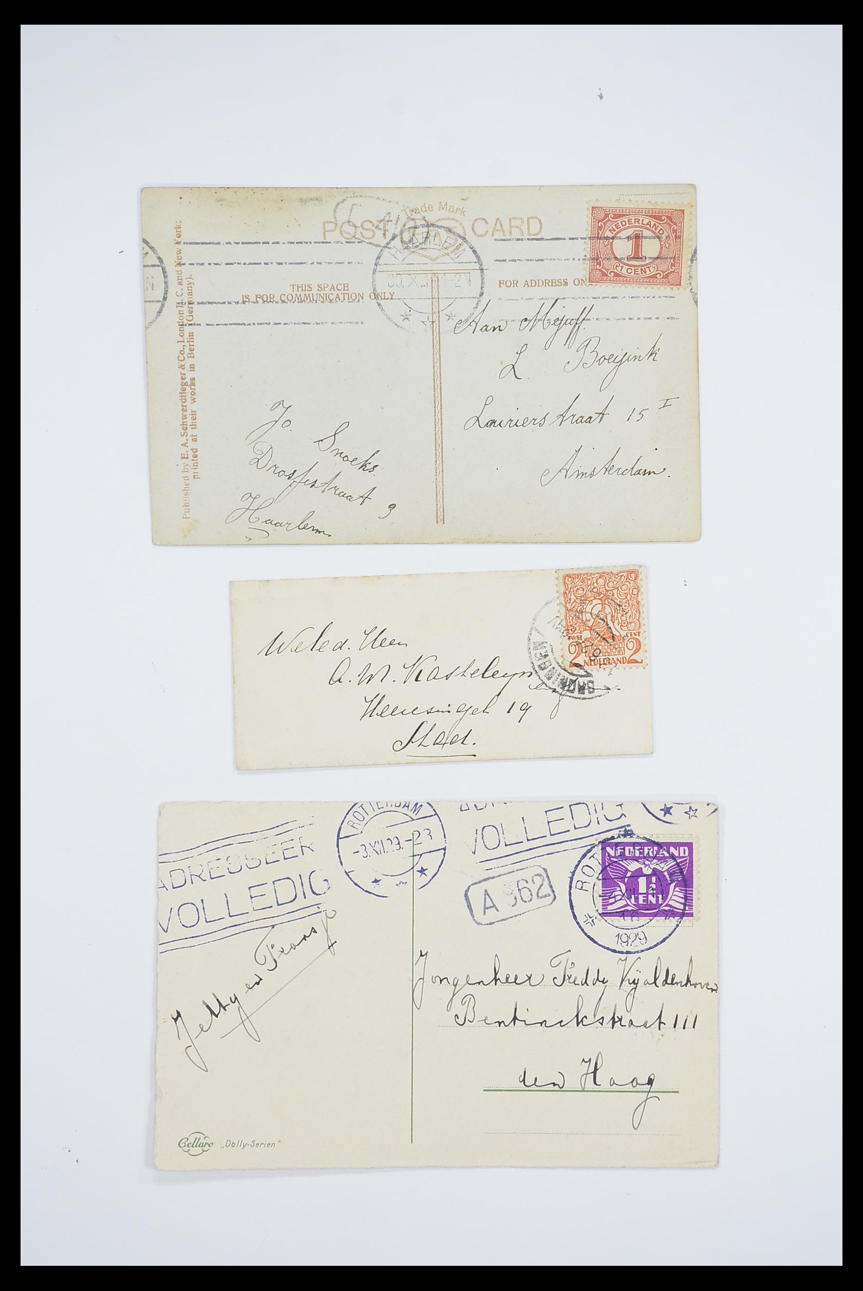33536 225 - Stamp collection 33536 Netherlands covers 1800-1950.
