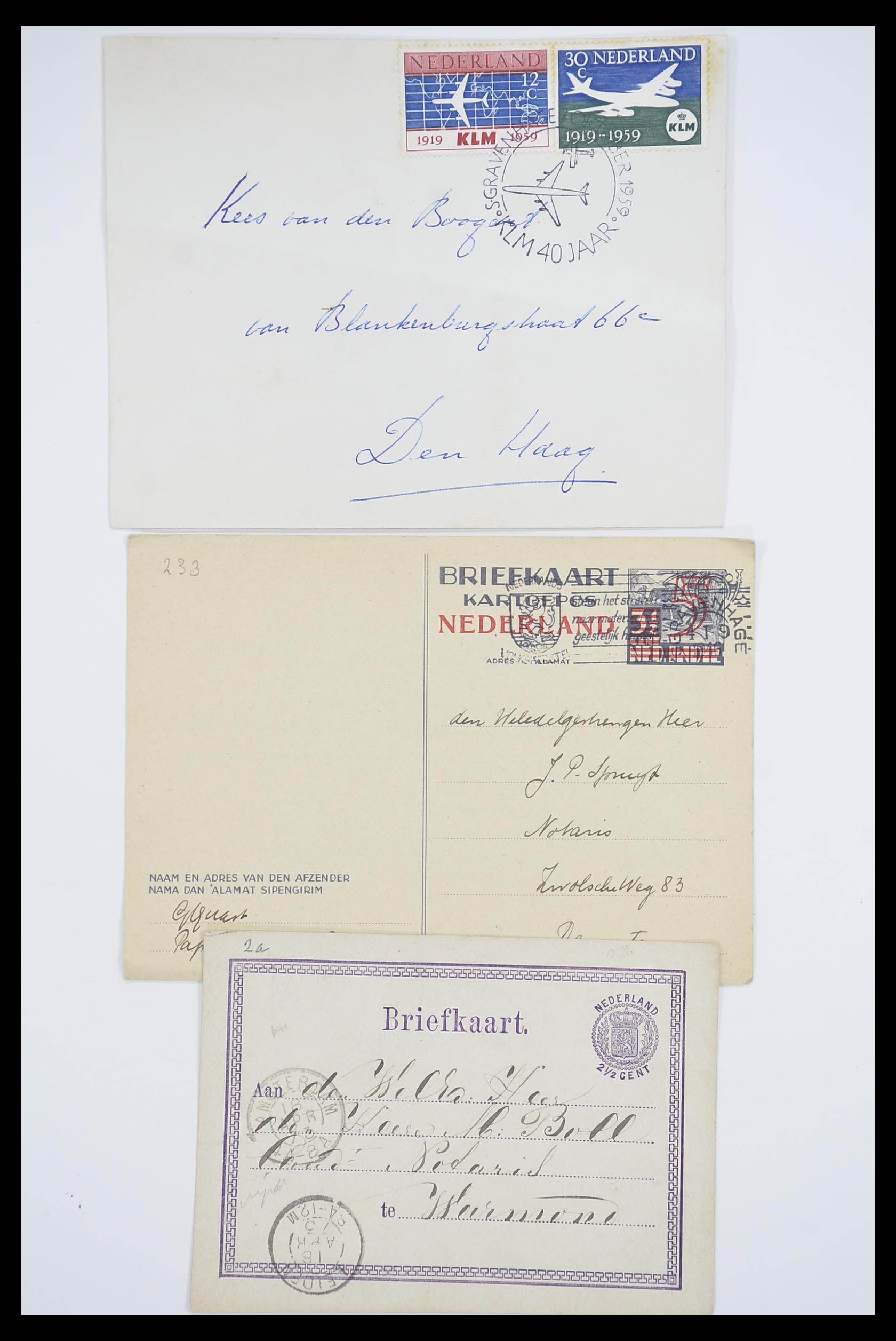 33536 228 - Stamp collection 33536 Netherlands covers 1800-1950.