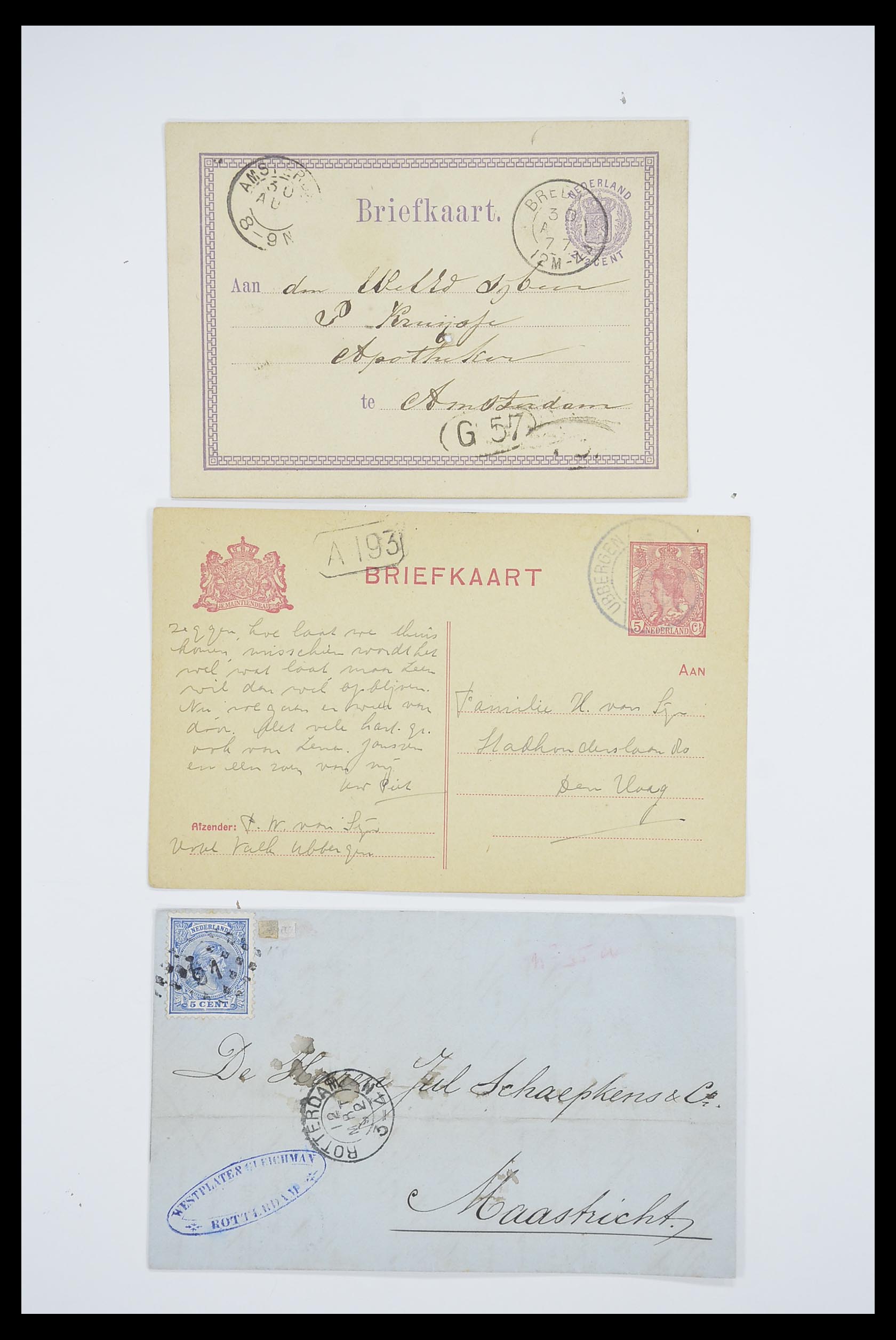 33536 237 - Stamp collection 33536 Netherlands covers 1800-1950.